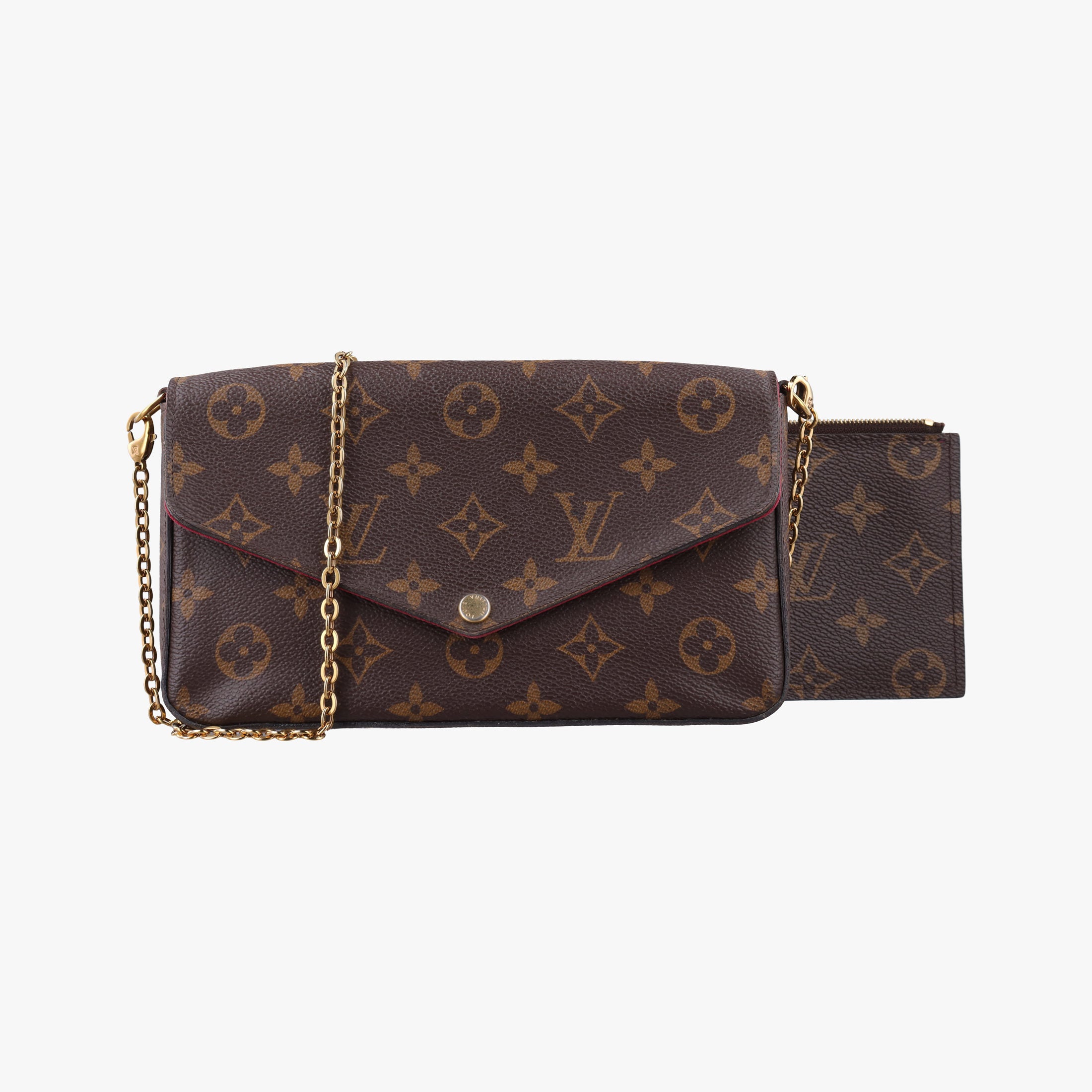 Pochette Felicie Brown Monogram Canvas M61276 CA0158ポシェット フェリシー モノグラム/ブラウン モノグラムキャンバス M61276 CA0158
