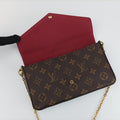 Pochette Felicie Brown Monogram Canvas M61276 CA0158ポシェット フェリシー モノグラム/ブラウン モノグラムキャンバス M61276 CA0158