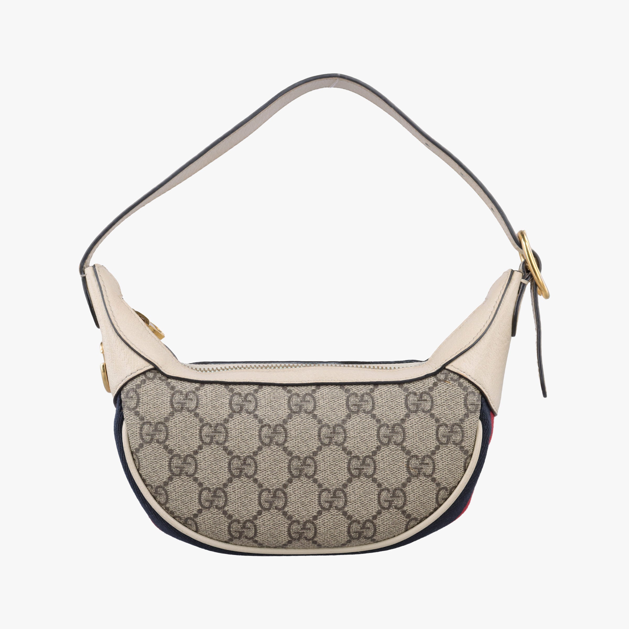 Ophidia Beige × White PVC coated canvas×Leather 658551 オフィディア ベージュ×ホワイト PVCコーティングキャンバス×レザー 658551 