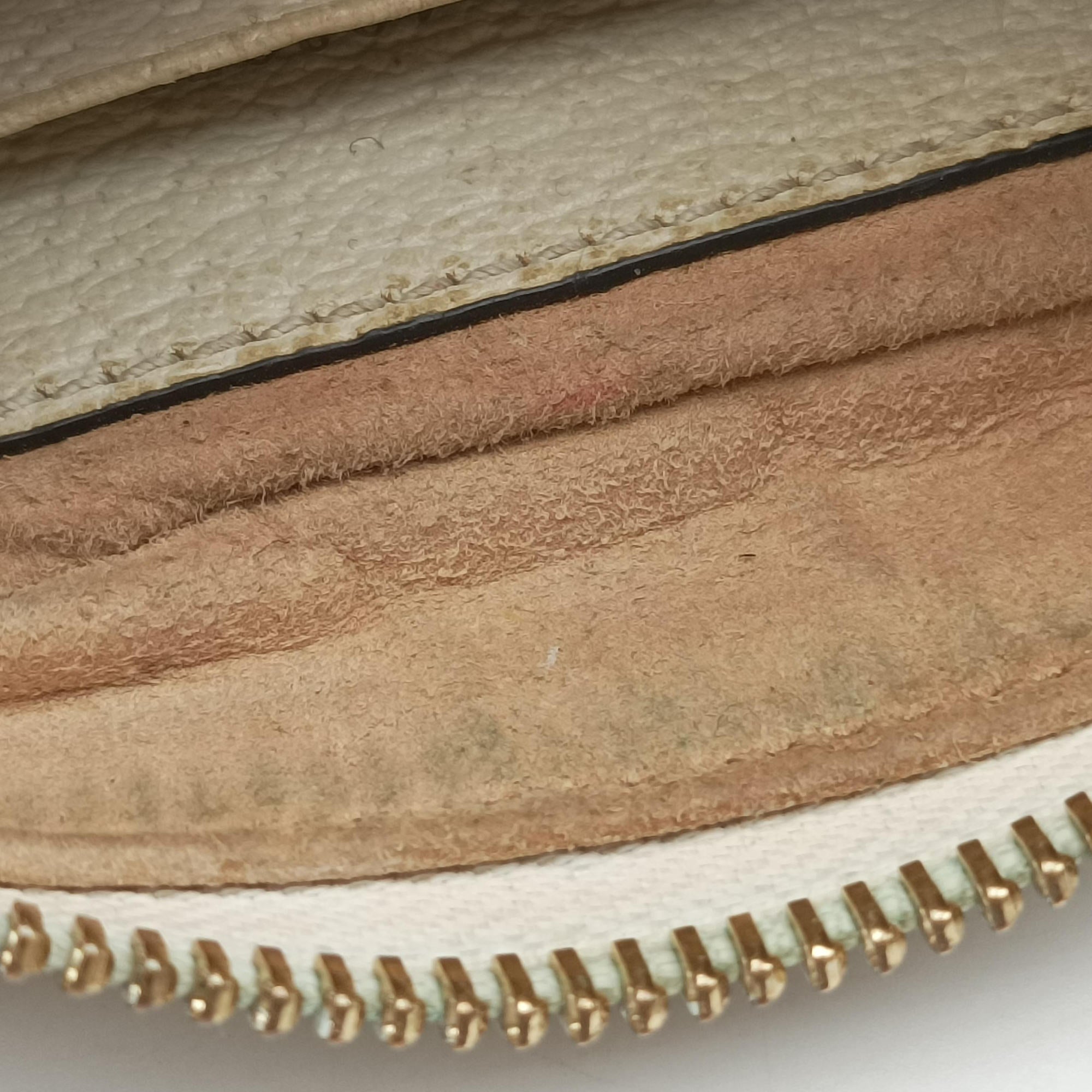 Ophidia Beige × White PVC coated canvas×Leather 658551 オフィディア ベージュ×ホワイト PVCコーティングキャンバス×レザー 658551 