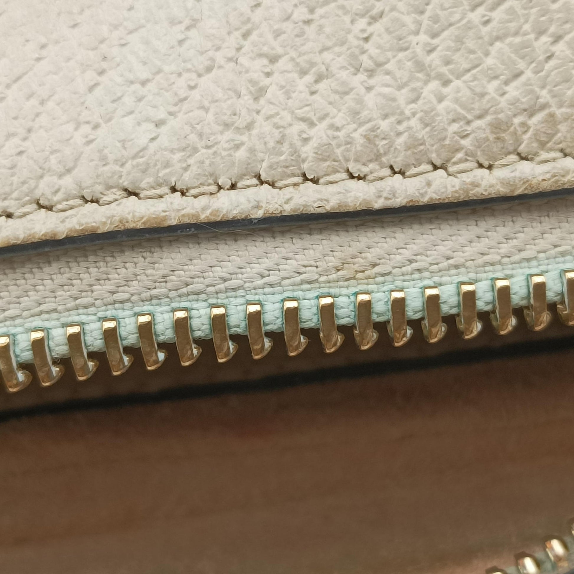 Ophidia Beige × White PVC coated canvas×Leather 658551 オフィディア ベージュ×ホワイト PVCコーティングキャンバス×レザー 658551 