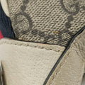 Ophidia Beige × White PVC coated canvas×Leather 658551 オフィディア ベージュ×ホワイト PVCコーティングキャンバス×レザー 658551 