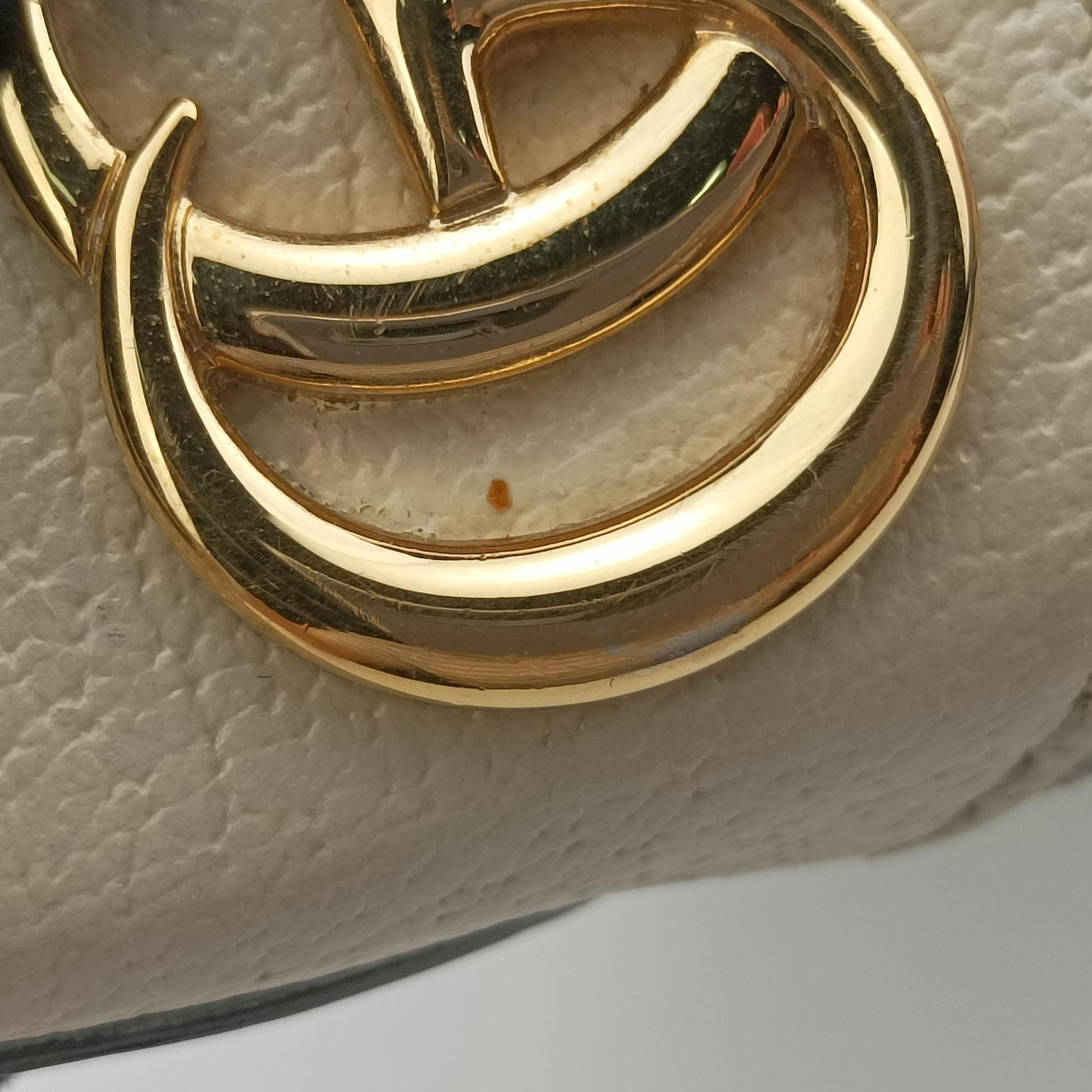 Ophidia Beige × White PVC coated canvas×Leather 658551 オフィディア ベージュ×ホワイト PVCコーティングキャンバス×レザー 658551 