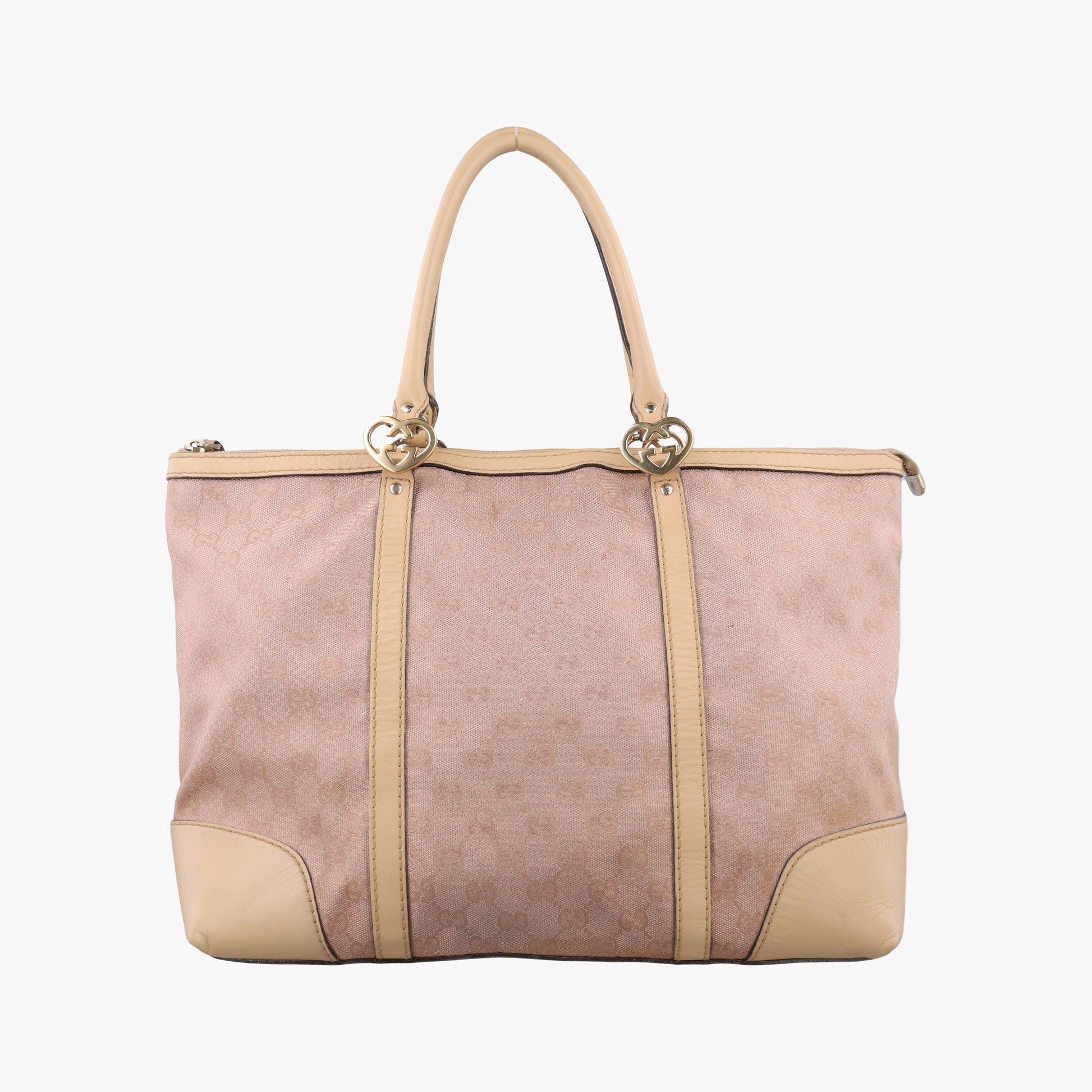 Lovely Pink Canvas×Leather 257068 C9247054ラブリー ピンク キャンバス×レザー 257068 C9247054