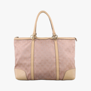 Lovely Pink Canvas×Leather 257068 C9247054ラブリー ピンク キャンバス×レザー 257068 C9247054