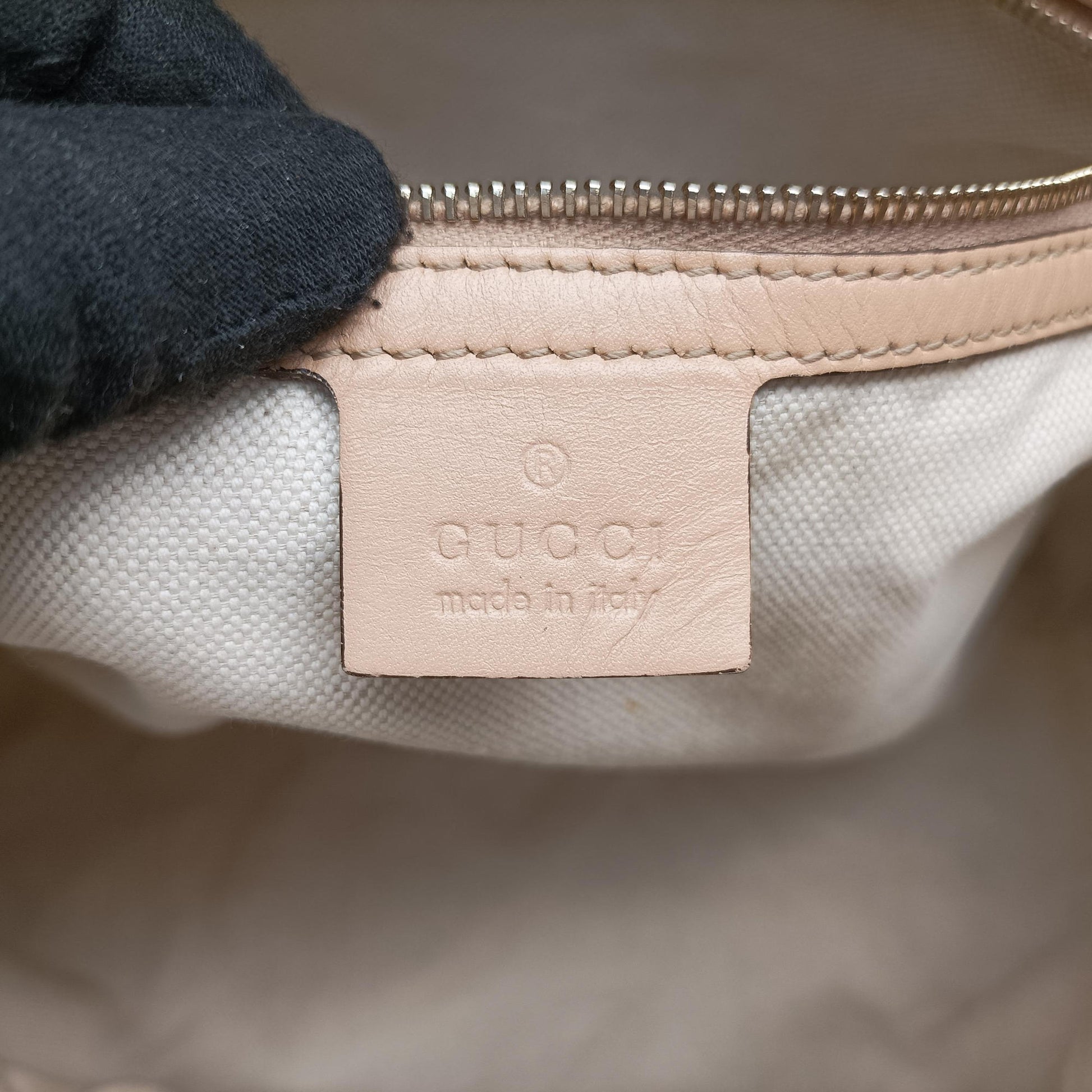 Lovely Pink Canvas×Leather 257068 C9247054ラブリー ピンク キャンバス×レザー 257068 C9247054