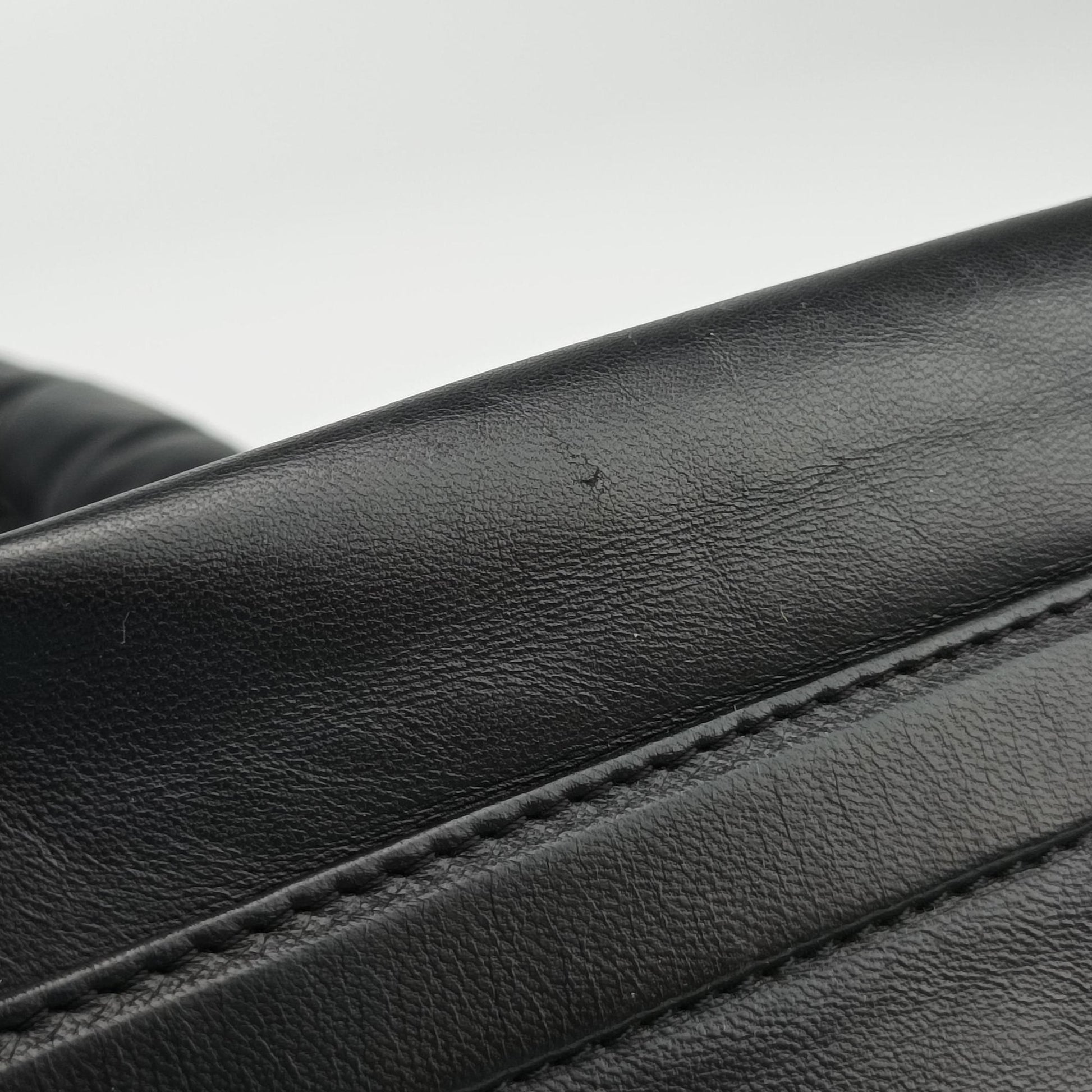 Cococoon Quilting Black lambskin A47107 13338953コココクーン キルティング ブラック ラムスキン A47107 13338953