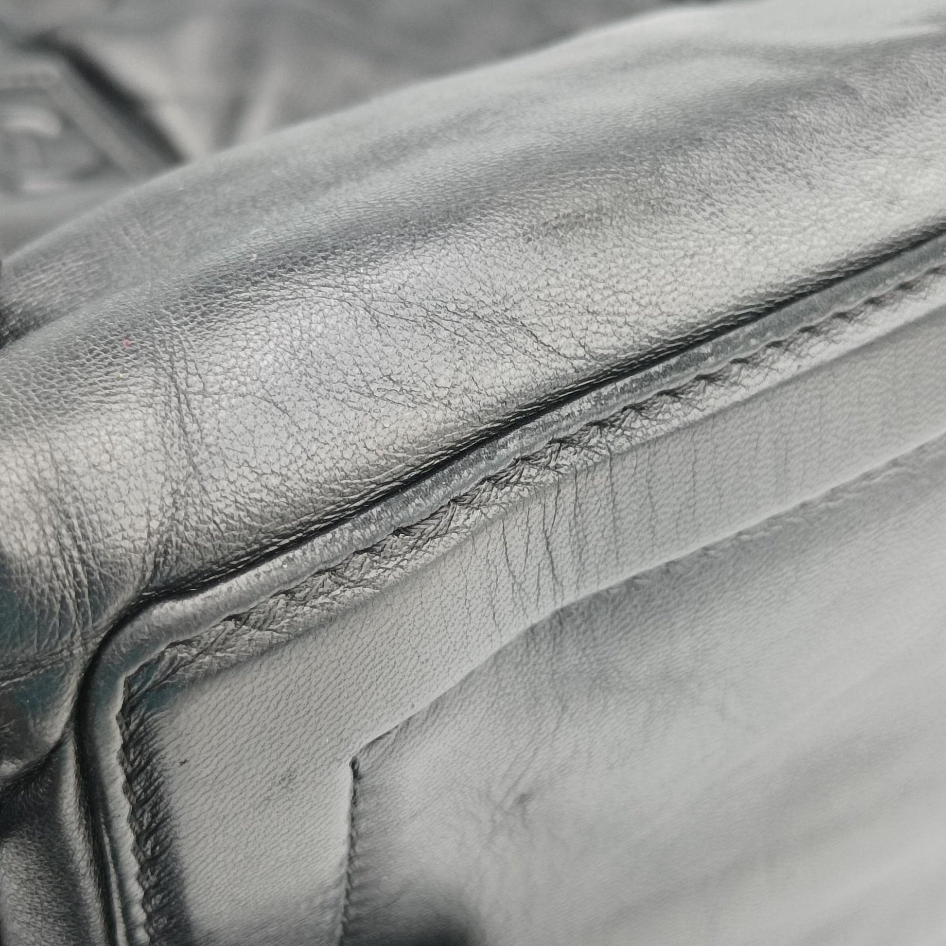 Cococoon Quilting Black lambskin A47107 13338953コココクーン キルティング ブラック ラムスキン A47107 13338953