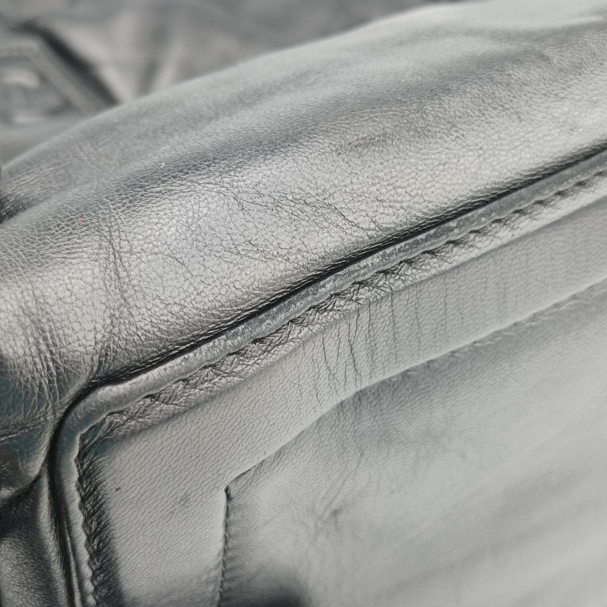Cococoon Quilting Black lambskin A47107 13338953コココクーン キルティング ブラック ラムスキン A47107 13338953