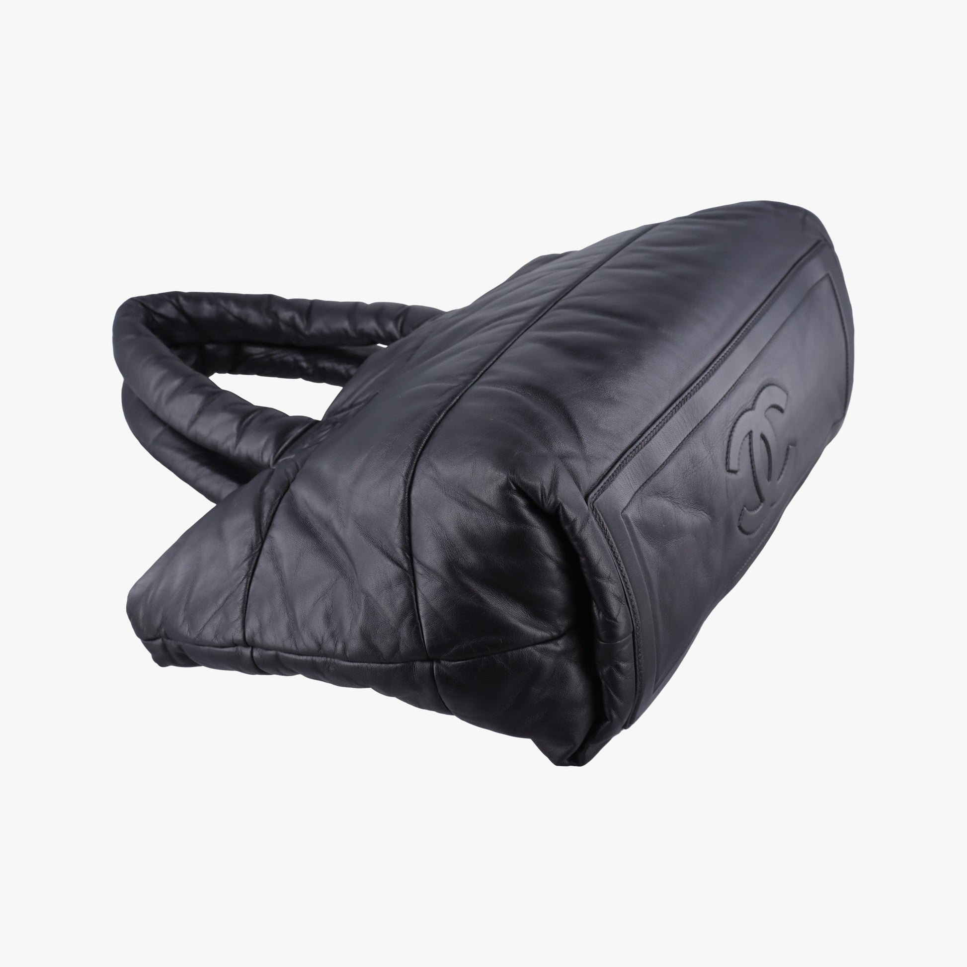 Cococoon Quilting Black lambskin A47107 13338953コココクーン キルティング ブラック ラムスキン A47107 13338953