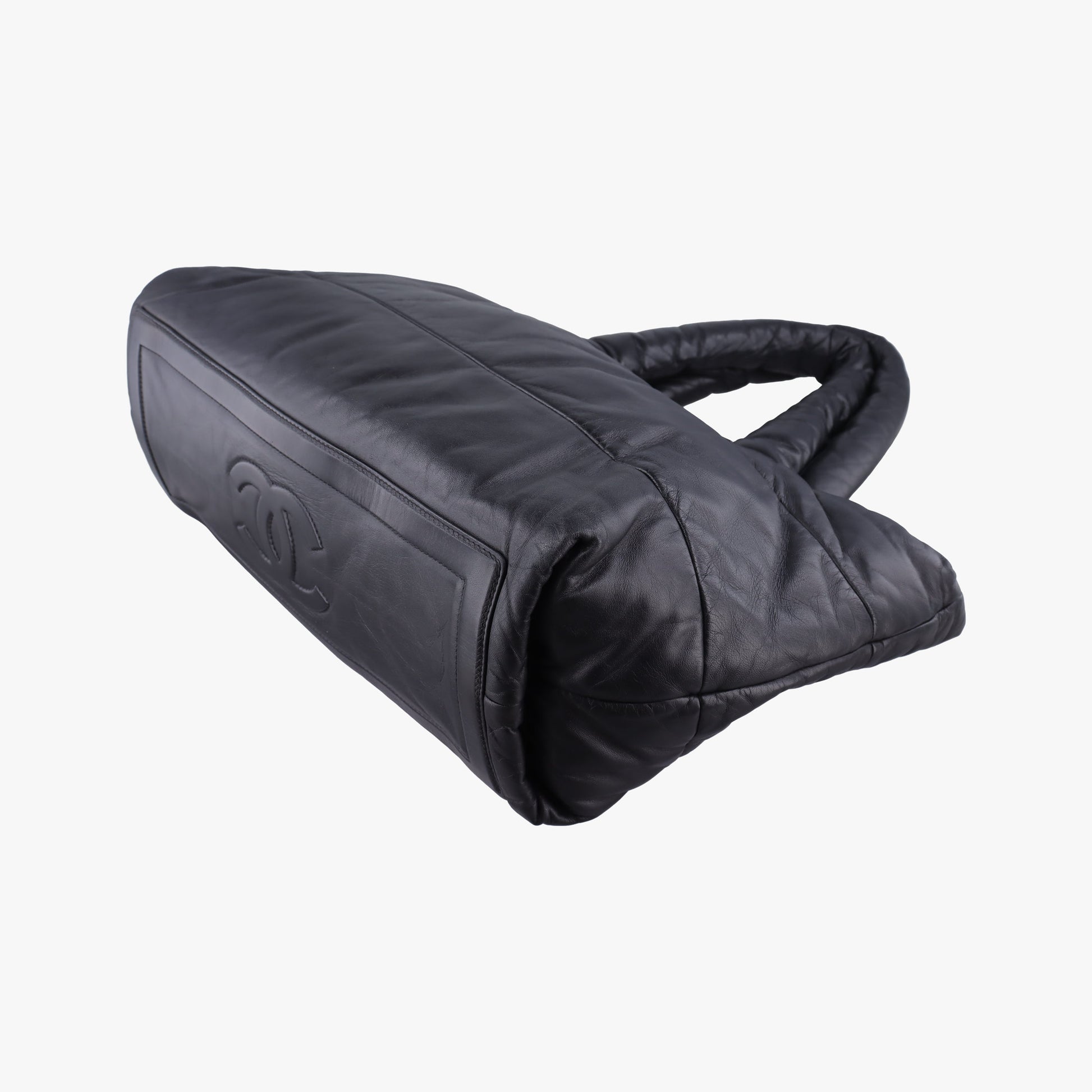 Cococoon Quilting Black lambskin A47107 13338953コココクーン キルティング ブラック ラムスキン A47107 13338953