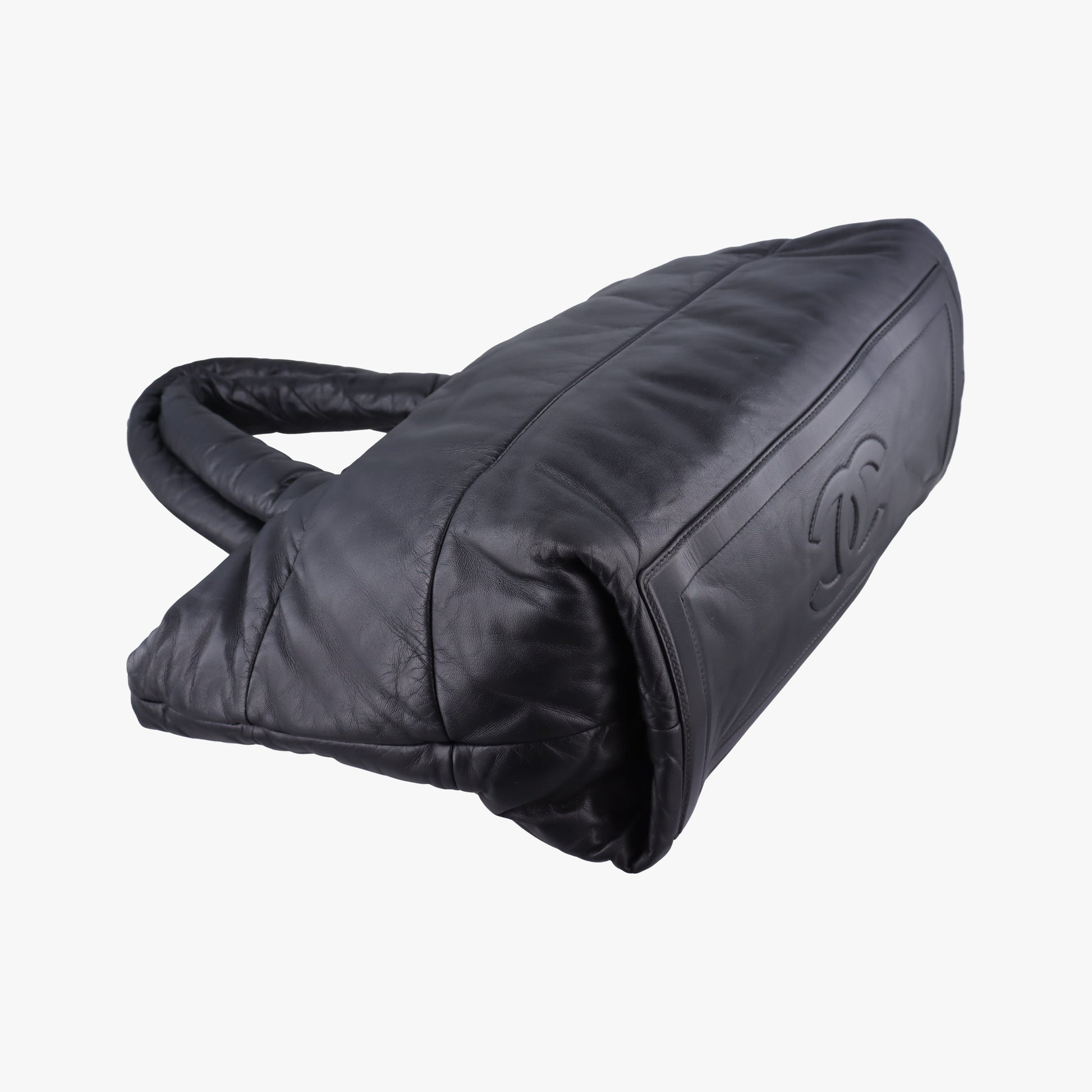 Cococoon Quilting Black lambskin A47107 13338953コココクーン キルティング ブラック ラムスキン A47107 13338953