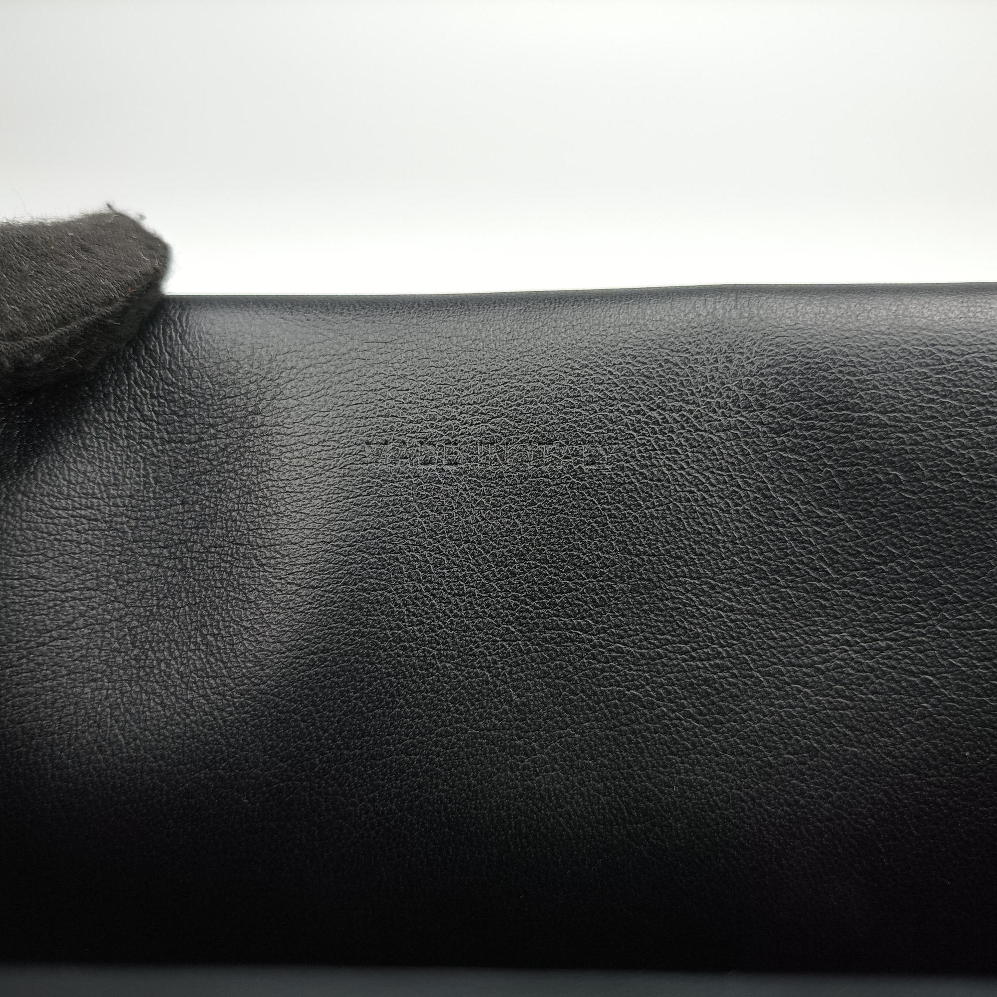 Be Dior Black × Rose Red Leather 29-MA-0125ビー ディオール ブラック × ローズレッド レザー 29-MA-0125