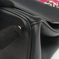 Be Dior Black × Rose Red Leather 29-MA-0125ビー ディオール ブラック × ローズレッド レザー 29-MA-0125