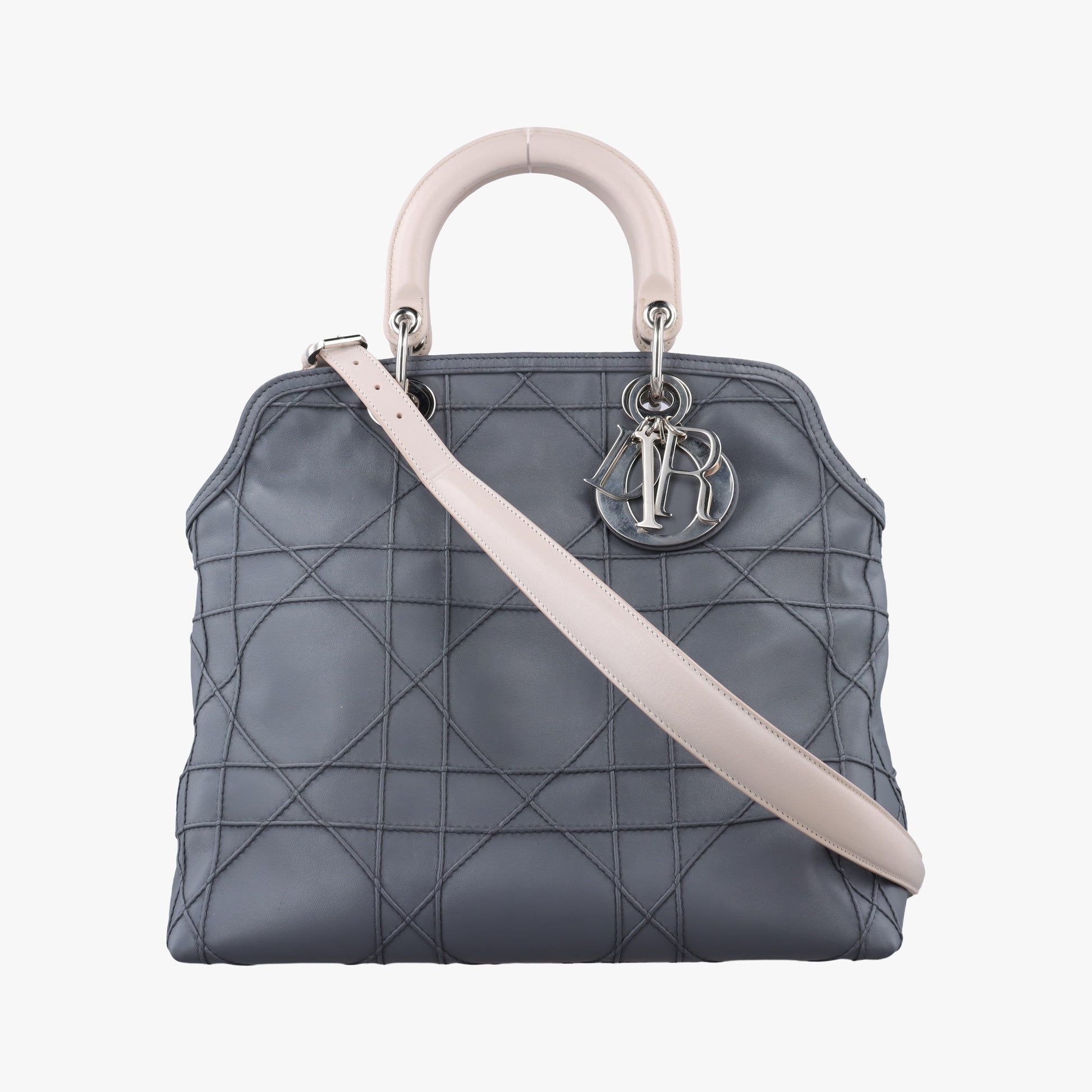 granville Gray × Pink lambskin 17-BO-0193グランヴィル グレー × ピンク ラムスキン 17-BO-0193