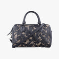 Arabesque Boston Beige×Black PVC coated canvas×Leather 409529 F020367344アラベスク ボストン ベージュ×ブラック PVCコーティングキャンバス×レザー 409529 F020367344