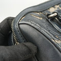 Arabesque Boston Beige×Black PVC coated canvas×Leather 409529 F020367344アラベスク ボストン ベージュ×ブラック PVCコーティングキャンバス×レザー 409529 F020367344