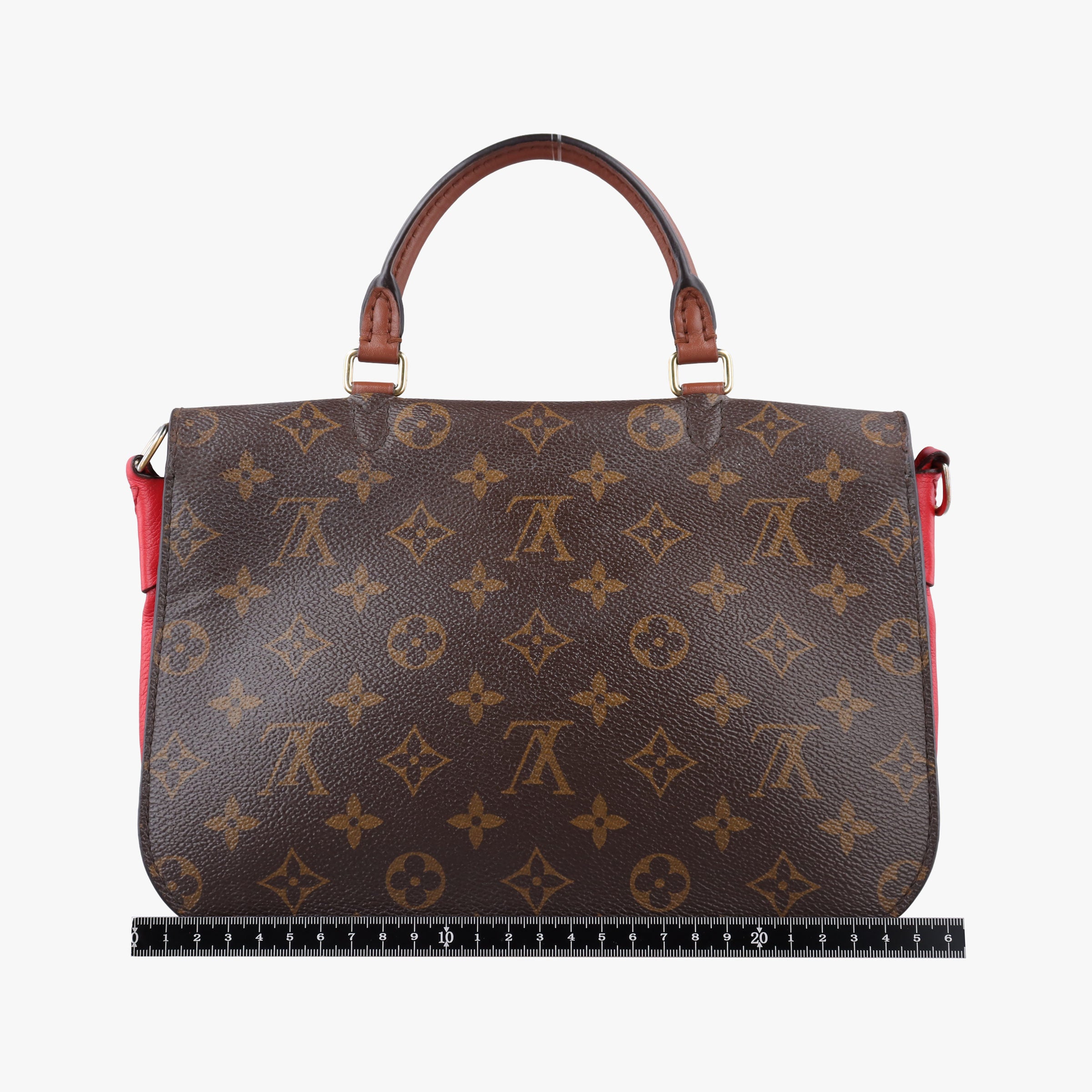 VaugirardPM Brown × Coquelicot Monogram Canvas×calf leather M44548 CA2109ヴォジラールPM モノグラム/ブラウン×コクリコ モノグラムキャンバス×カーフレザー M44548 CA2109