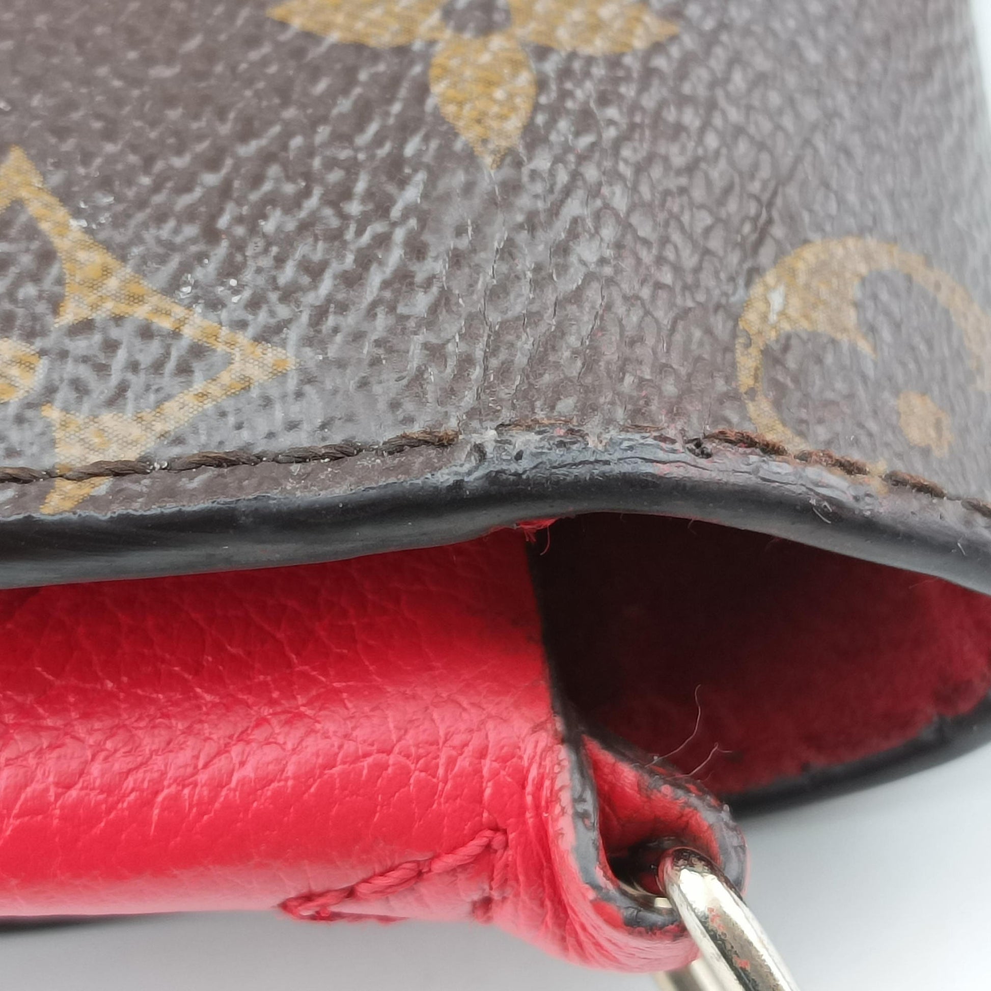 VaugirardPM Brown × Coquelicot Monogram Canvas×calf leather M44548 CA2109ヴォジラールPM モノグラム/ブラウン×コクリコ モノグラムキャンバス×カーフレザー M44548 CA2109