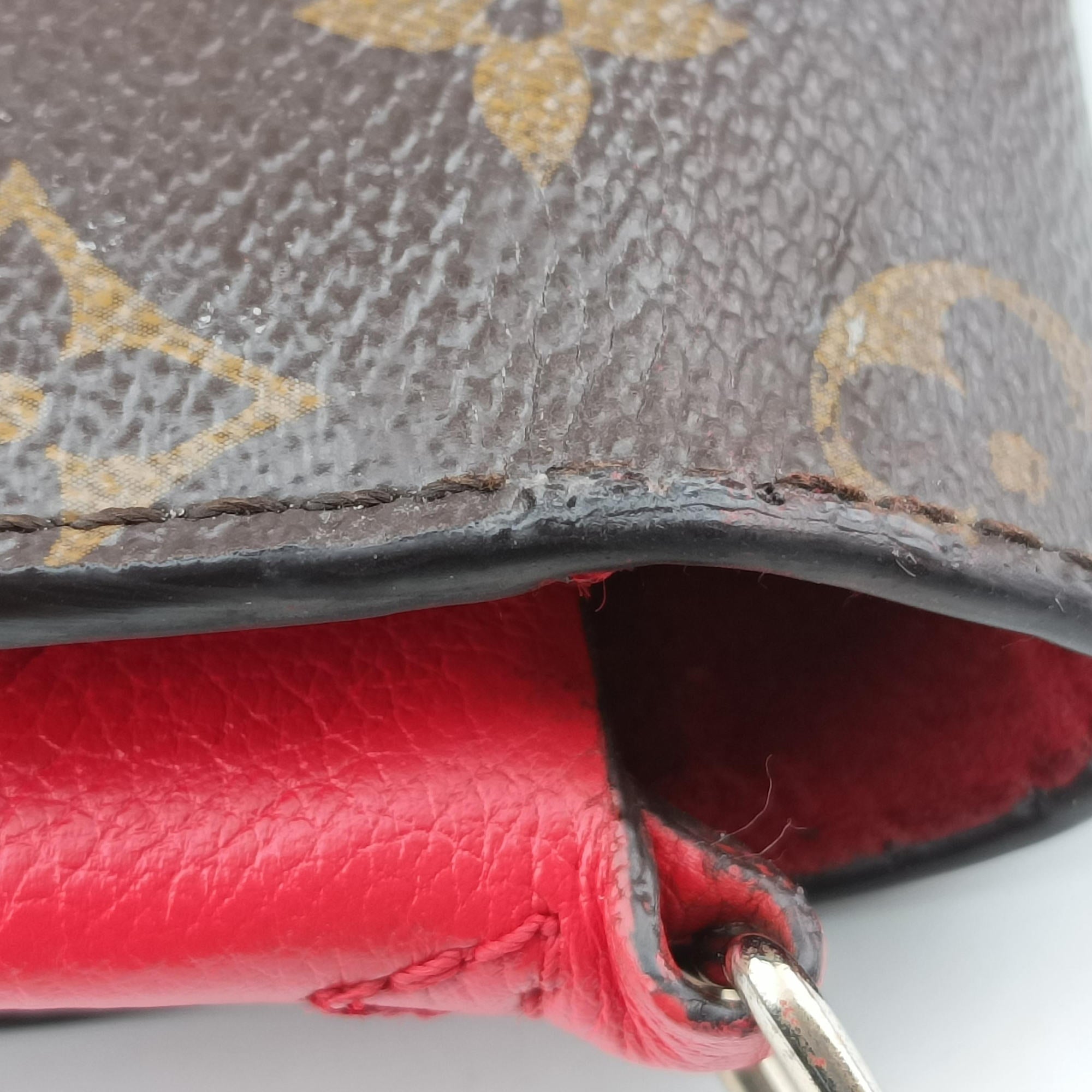 VaugirardPM Brown × Coquelicot Monogram Canvas×calf leather M44548 CA2109ヴォジラールPM モノグラム/ブラウン×コクリコ モノグラムキャンバス×カーフレザー M44548 CA2109
