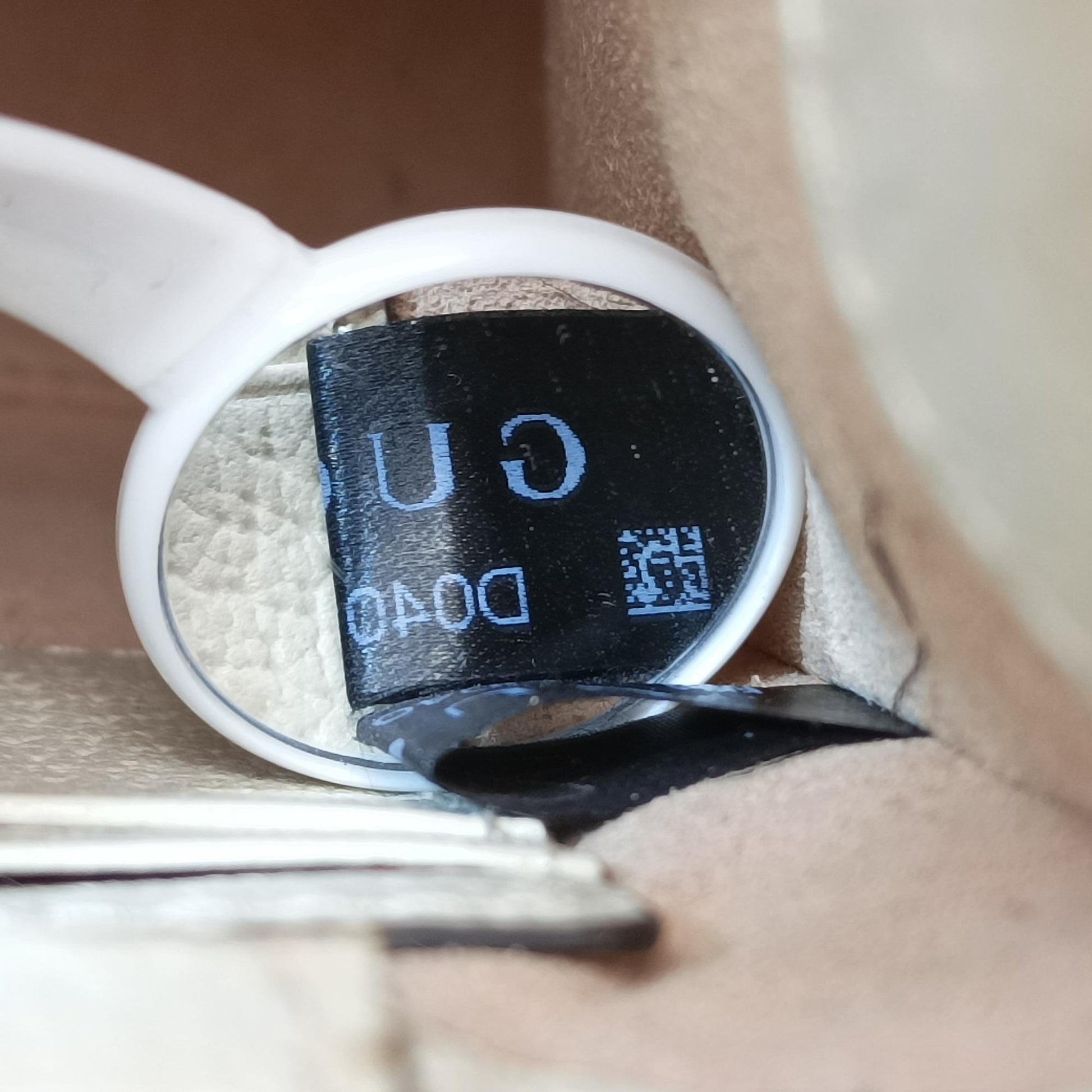 Diana Bamboo White Leather 739079 D040101588ダイアナ バンブー ホワイト レザー 739079 D040101588