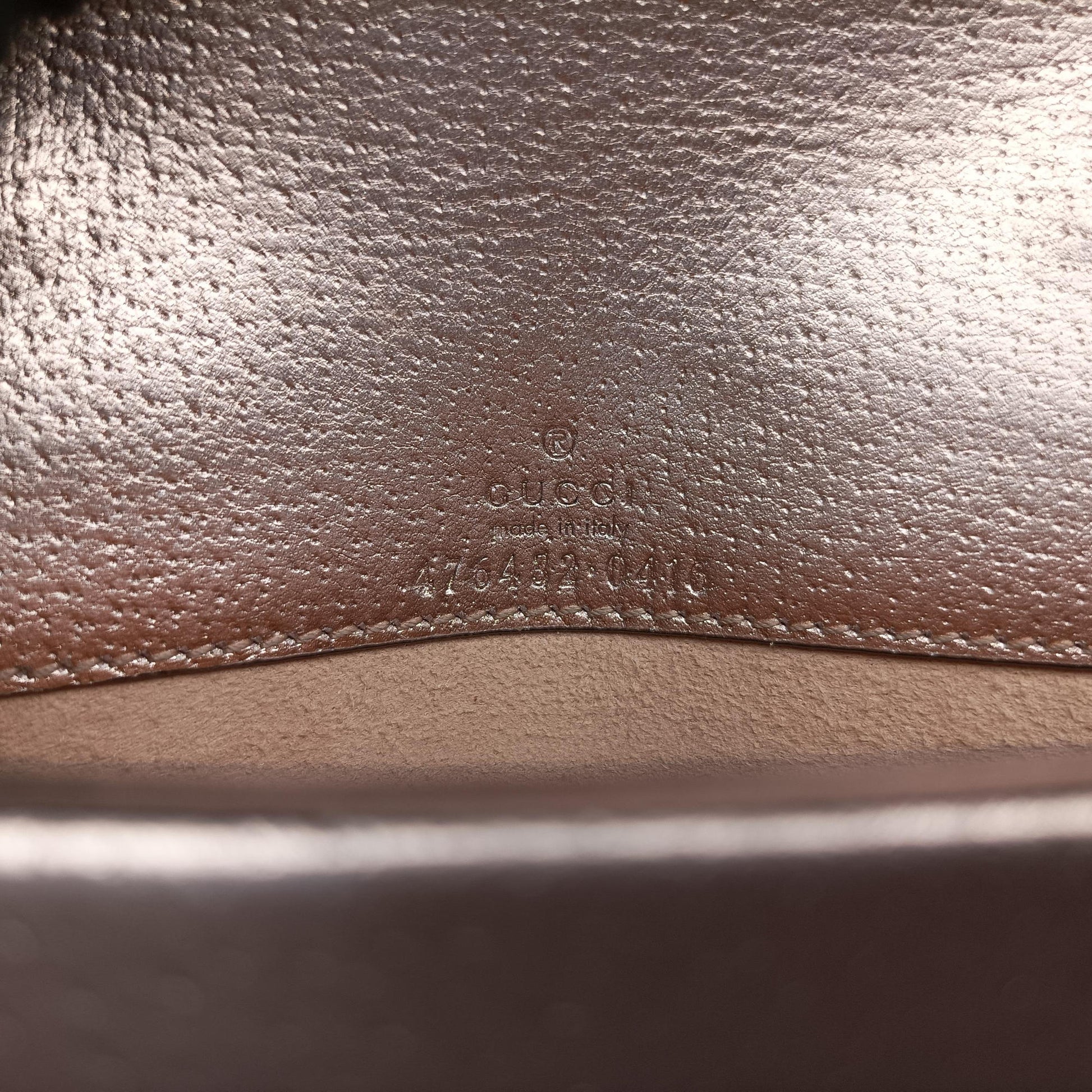 Dionysus Rose Gold Leather 476432 ディオニュソス ローズゴールド レザー 476432 