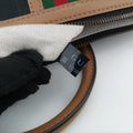 Ophidia Black × Brown × Multicolor Leather×Canvas 715774 E039050453オフィディア ブラック × ブラウン × マルチカラー レザー×キャンバス 715774 E039050453