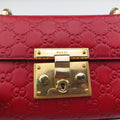 Padlock Red Leather 409487 A019780874パドロック レッド レザー 409487 A019780874