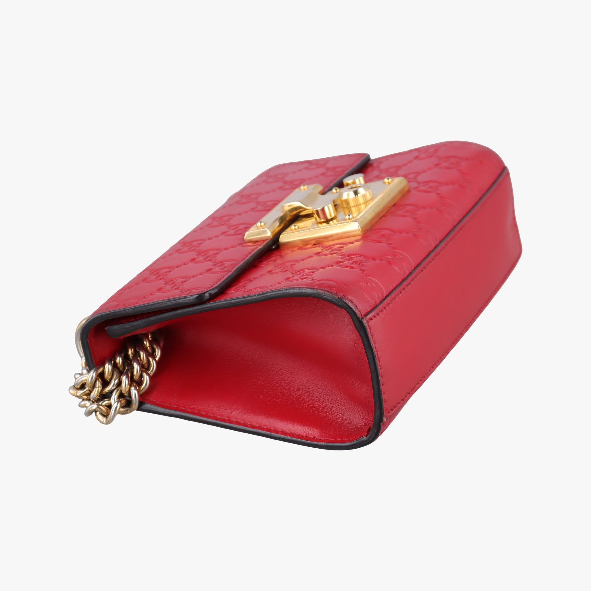 Padlock Red Leather 409487 A019780874パドロック レッド レザー 409487 A019780874