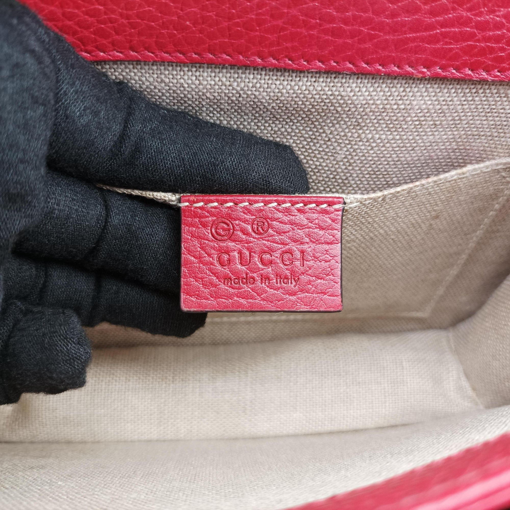 Interlocking G Red Leather 510304 H028867570インターロッキングG レッド レザー 510304 H028867570