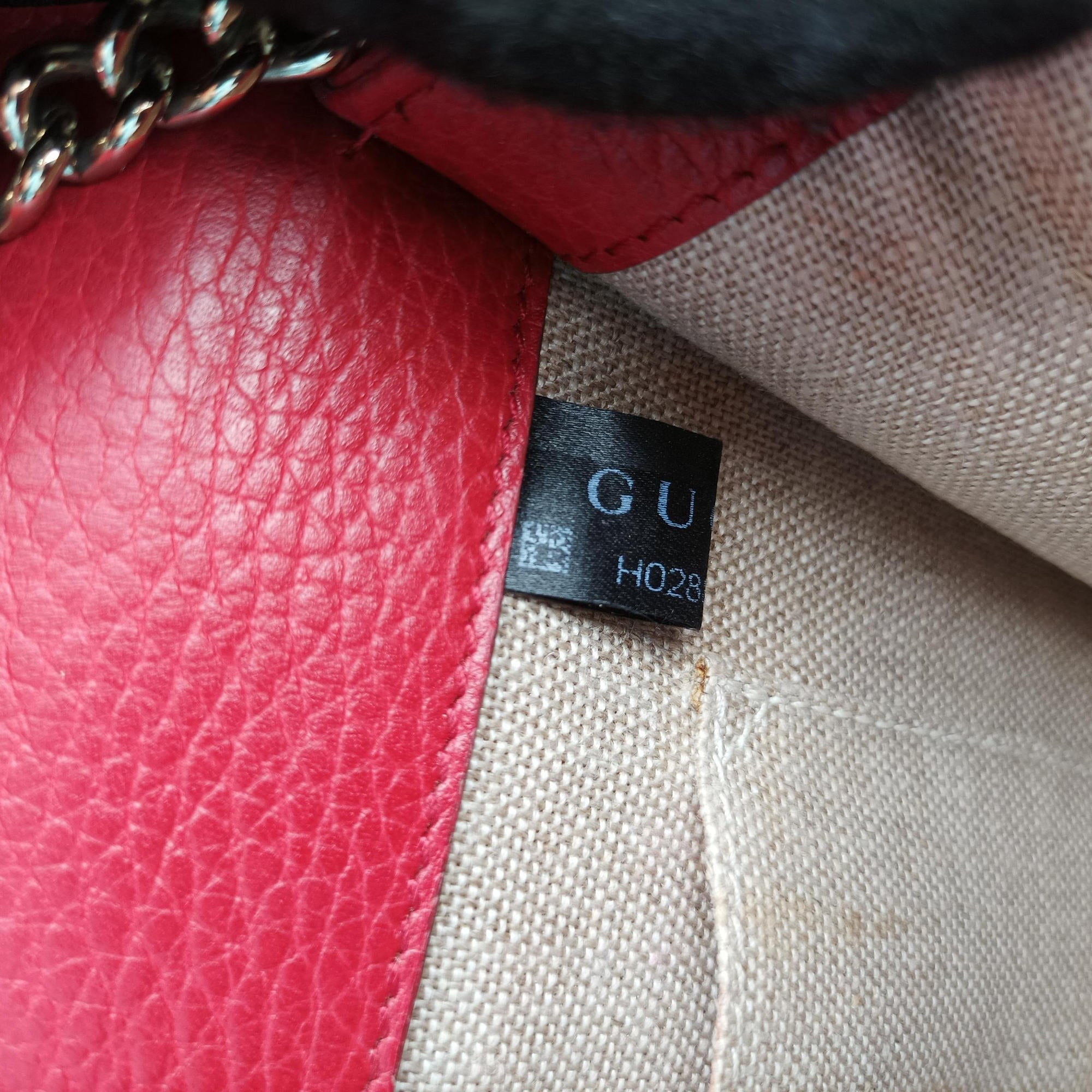 Interlocking G Red Leather 510304 H028867570インターロッキングG レッド レザー 510304 H028867570