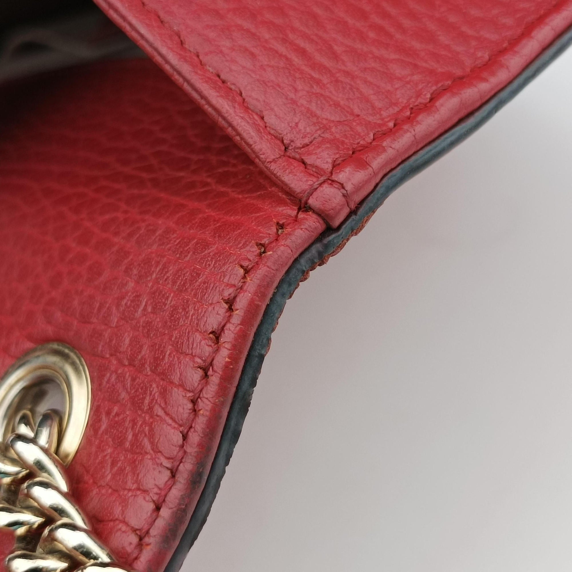 Interlocking G Red Leather 510304 H028867570インターロッキングG レッド レザー 510304 H028867570