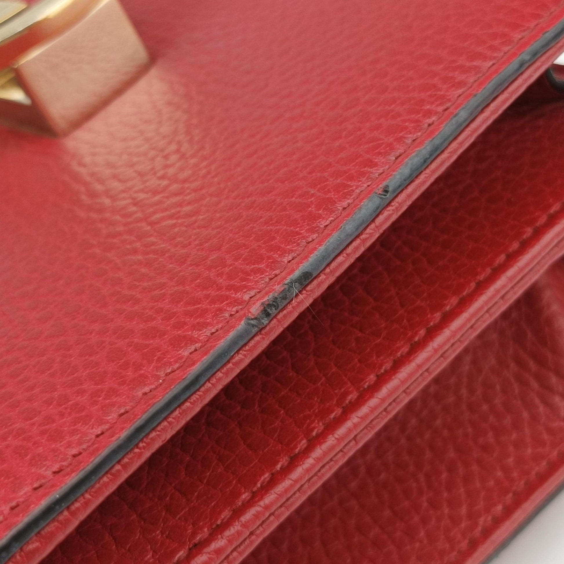 Interlocking G Red Leather 510304 H028867570インターロッキングG レッド レザー 510304 H028867570