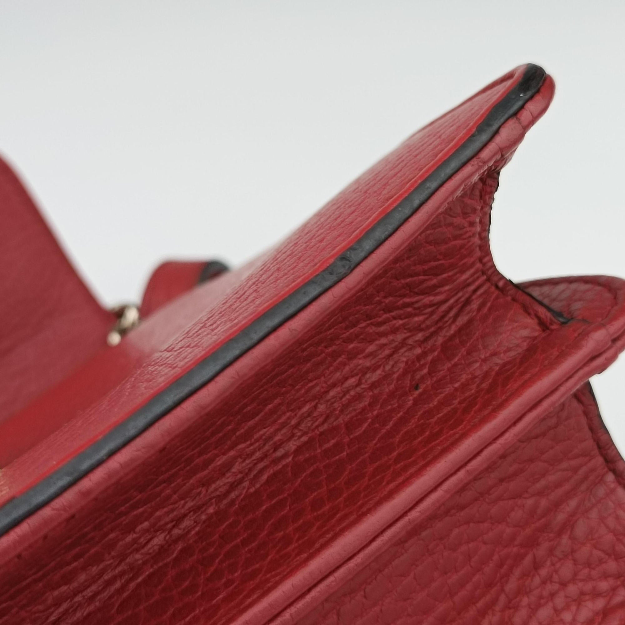 Interlocking G Red Leather 510304 H028867570インターロッキングG レッド レザー 510304 H028867570