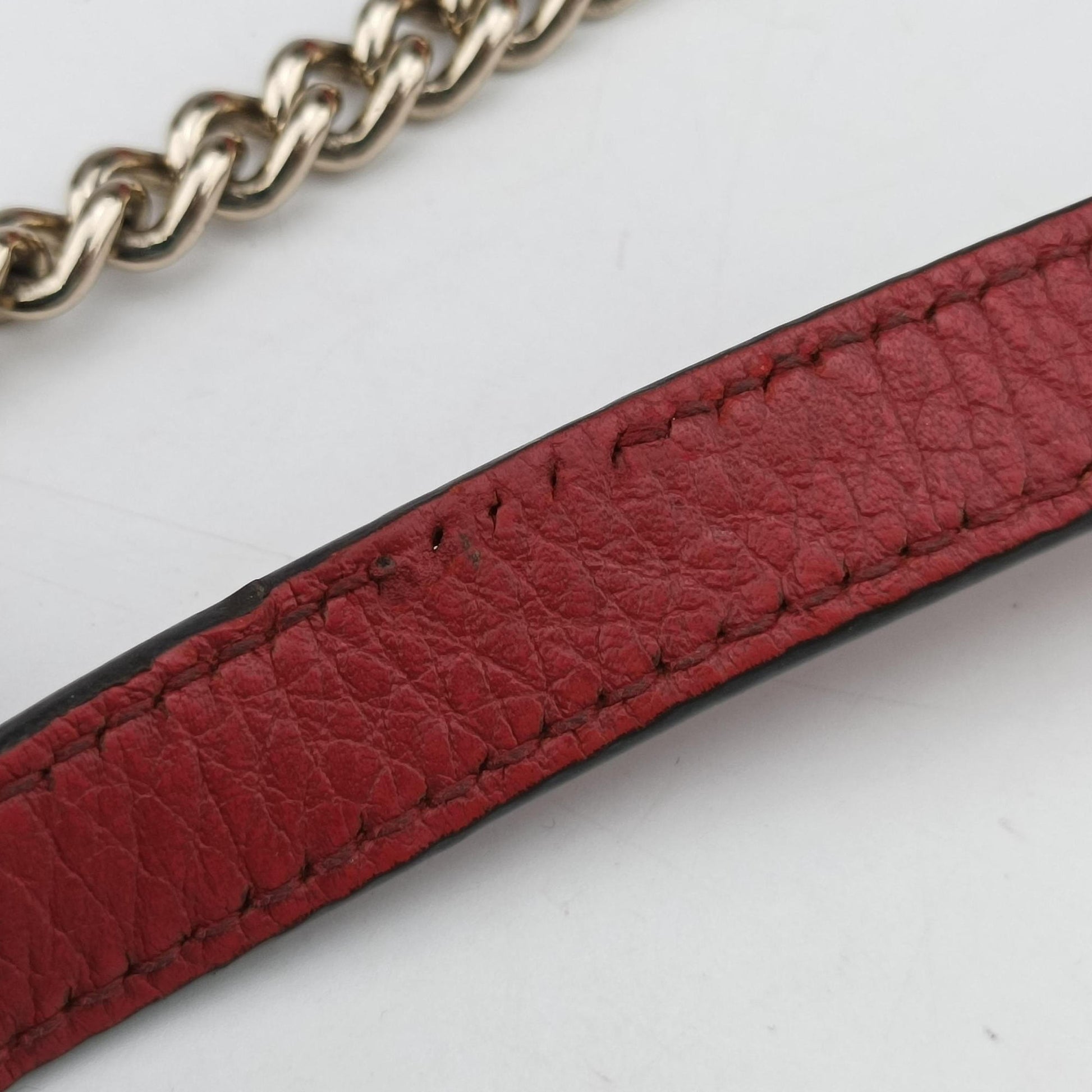 Interlocking G Red Leather 510304 H028867570インターロッキングG レッド レザー 510304 H028867570