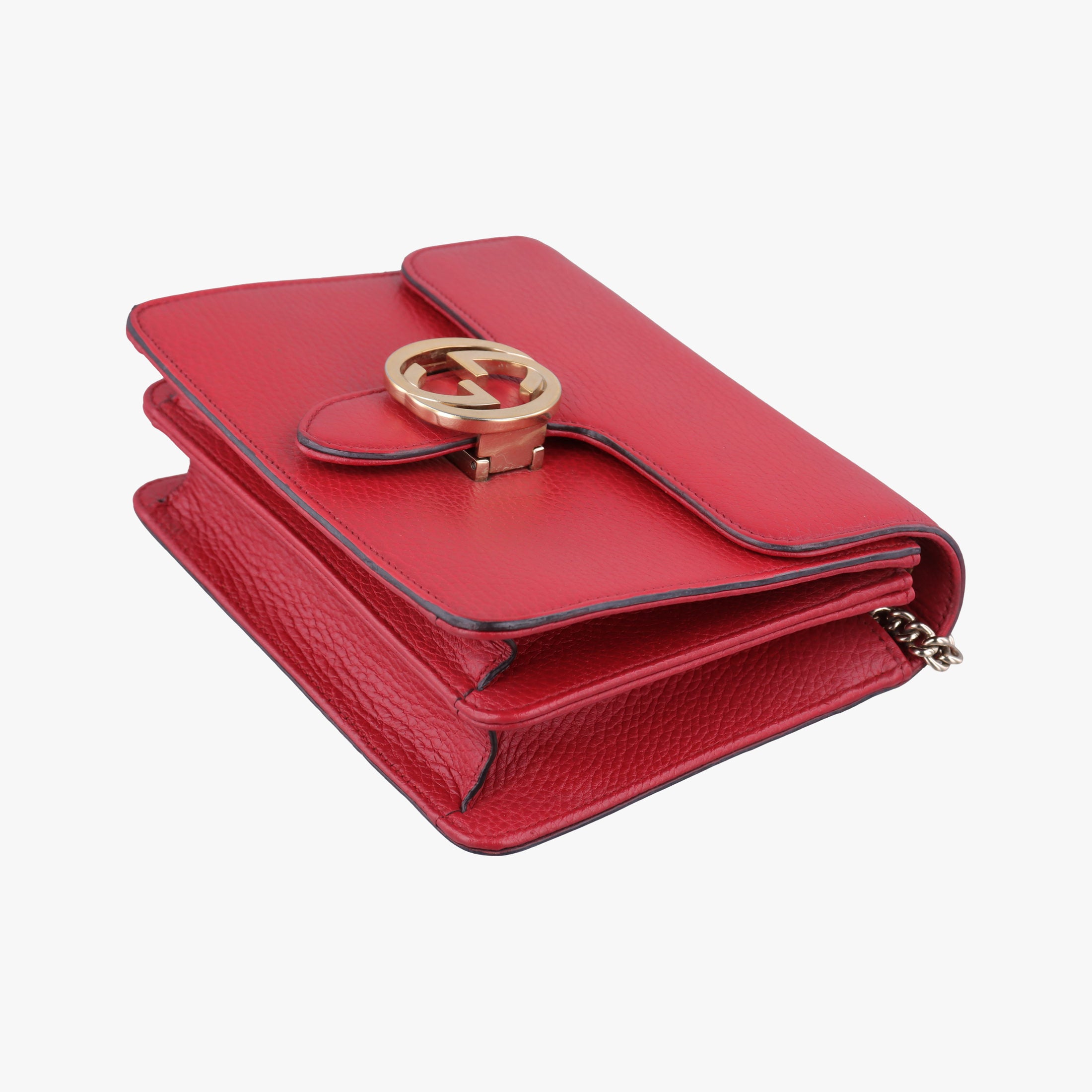 Interlocking G Red Leather 510304 H028867570インターロッキングG レッド レザー 510304 H028867570