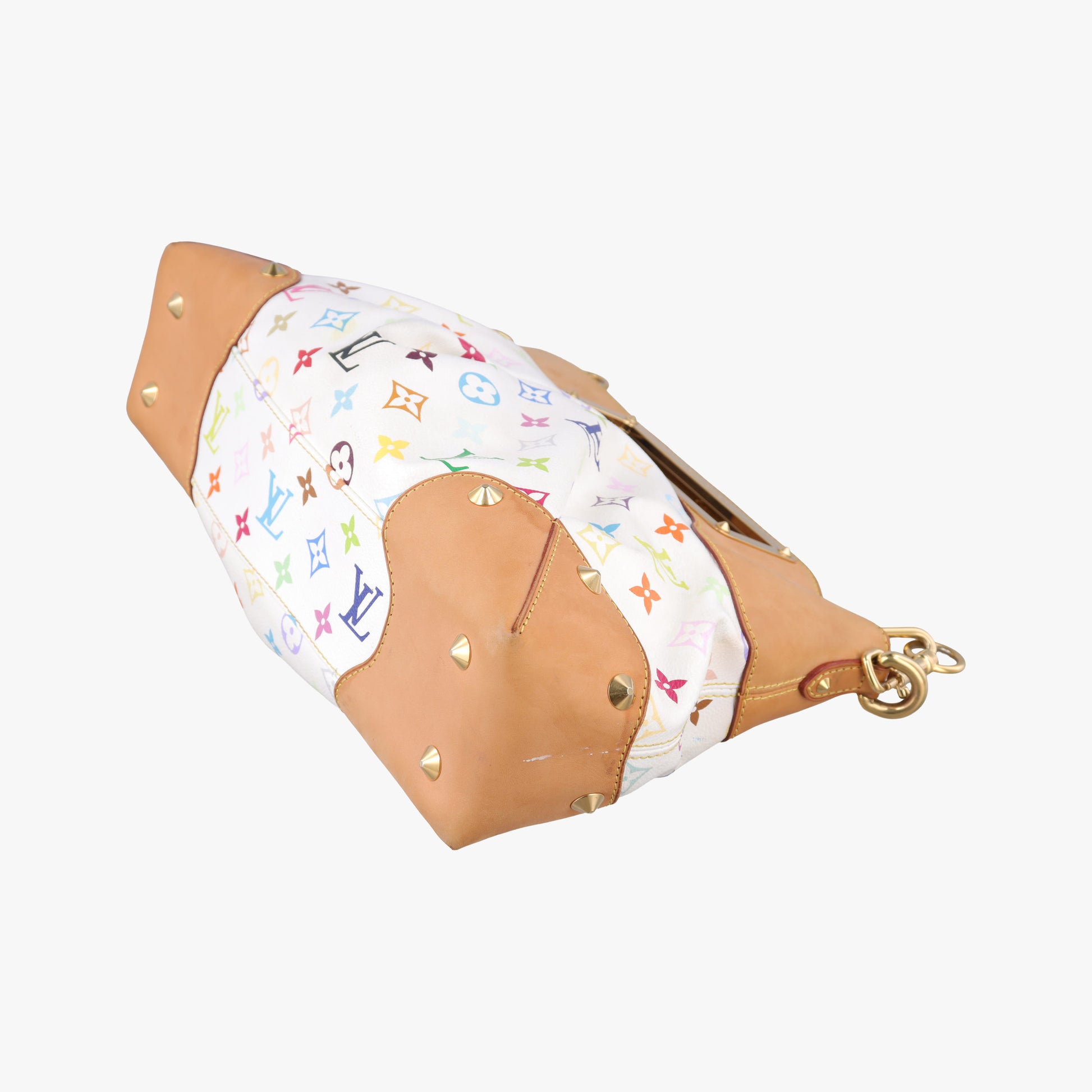JUDY MM white Monogram Multicolor M40255 Lot number unknownジュディMM ブロン モノグラム マルチカラー M40255 製番不明