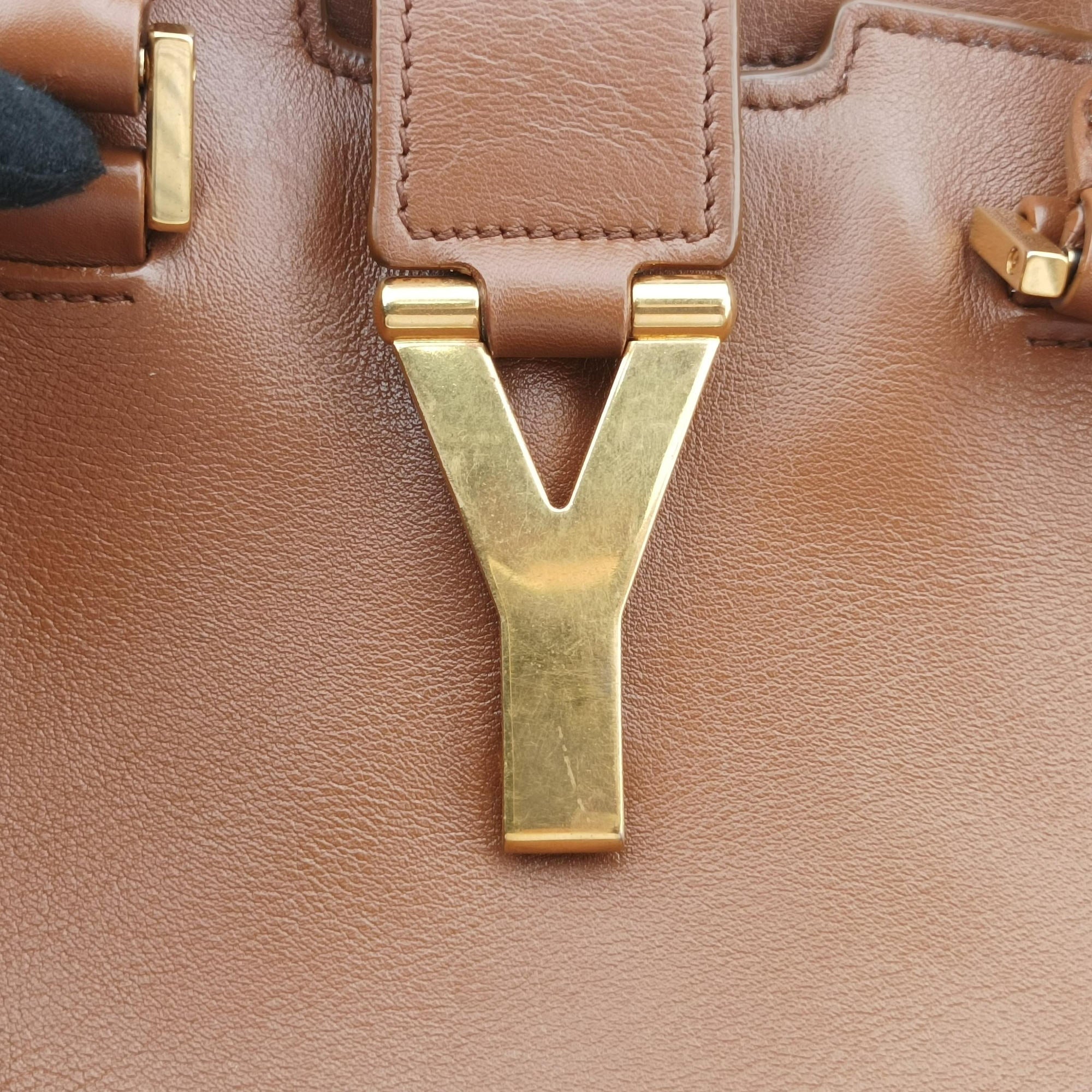 Y Ligne Petit Cabas Brown Leather 311210 311210.001998Yライン プチカバス ブラウン レザー 311210 311210.001998