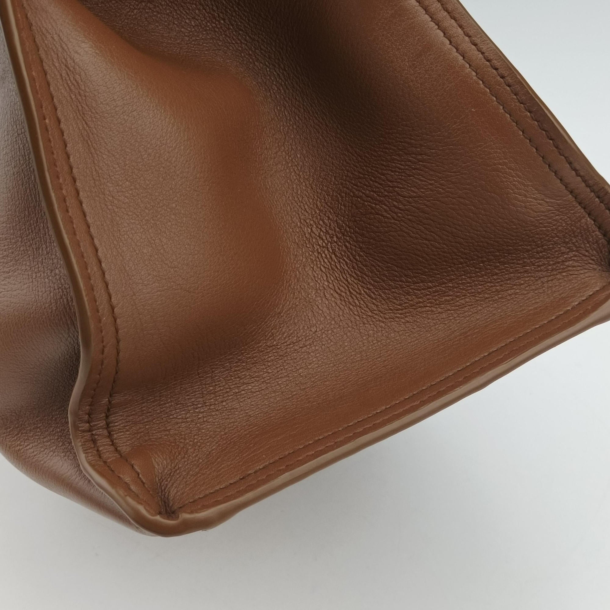 Y Ligne Petit Cabas Brown Leather 311210 311210.001998Yライン プチカバス ブラウン レザー 311210 311210.001998
