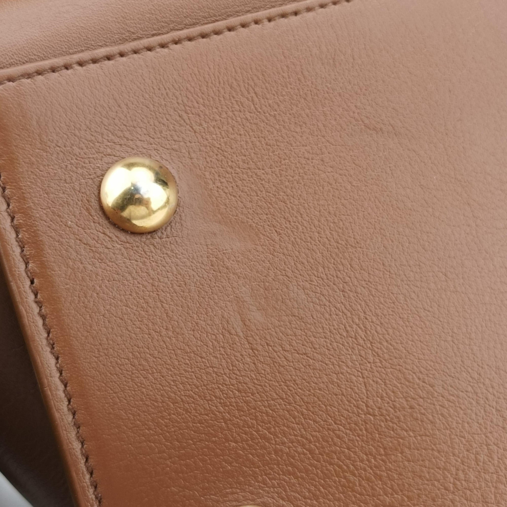 Y Ligne Petit Cabas Brown Leather 311210 311210.001998Yライン プチカバス ブラウン レザー 311210 311210.001998