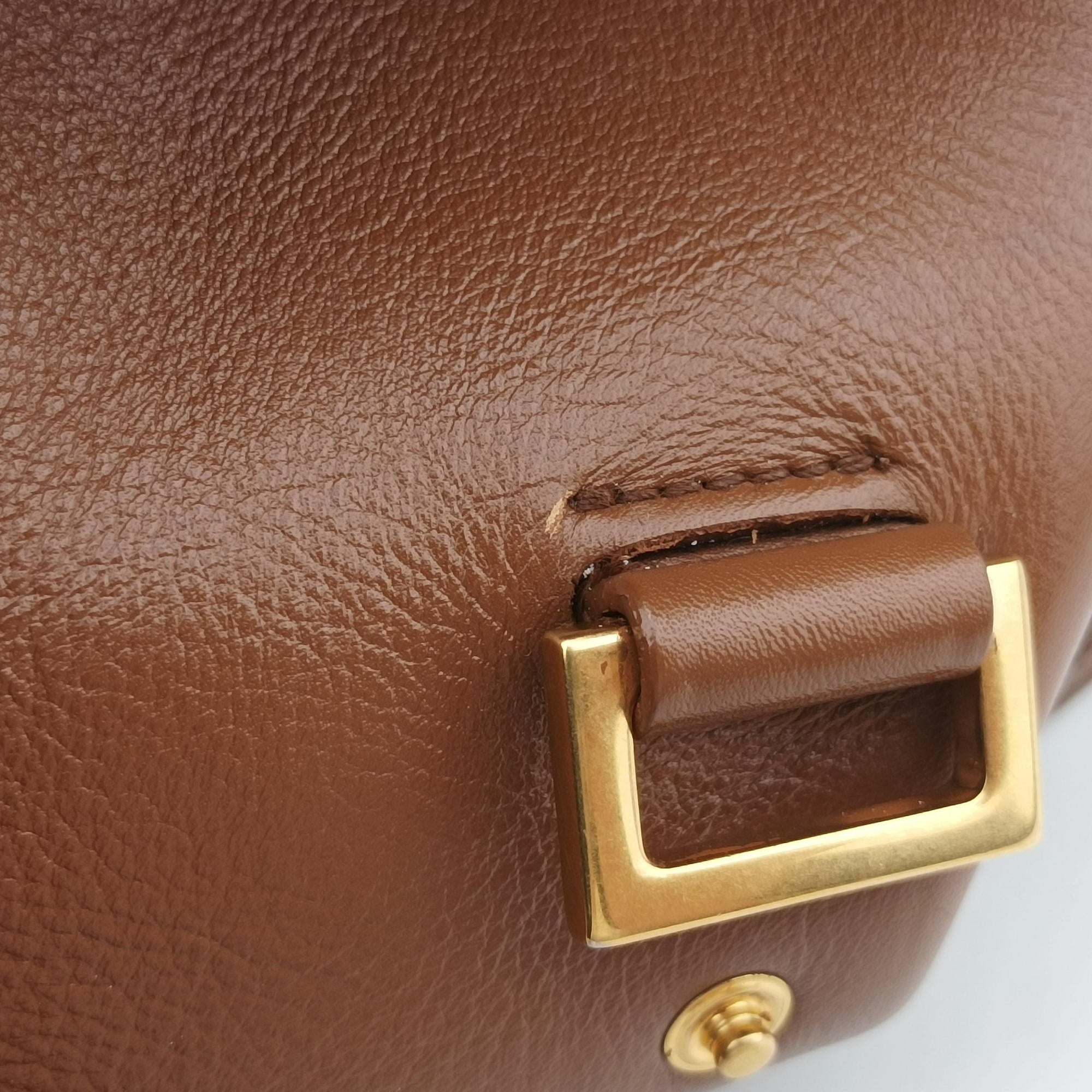 Y Ligne Petit Cabas Brown Leather 311210 311210.001998Yライン プチカバス ブラウン レザー 311210 311210.001998