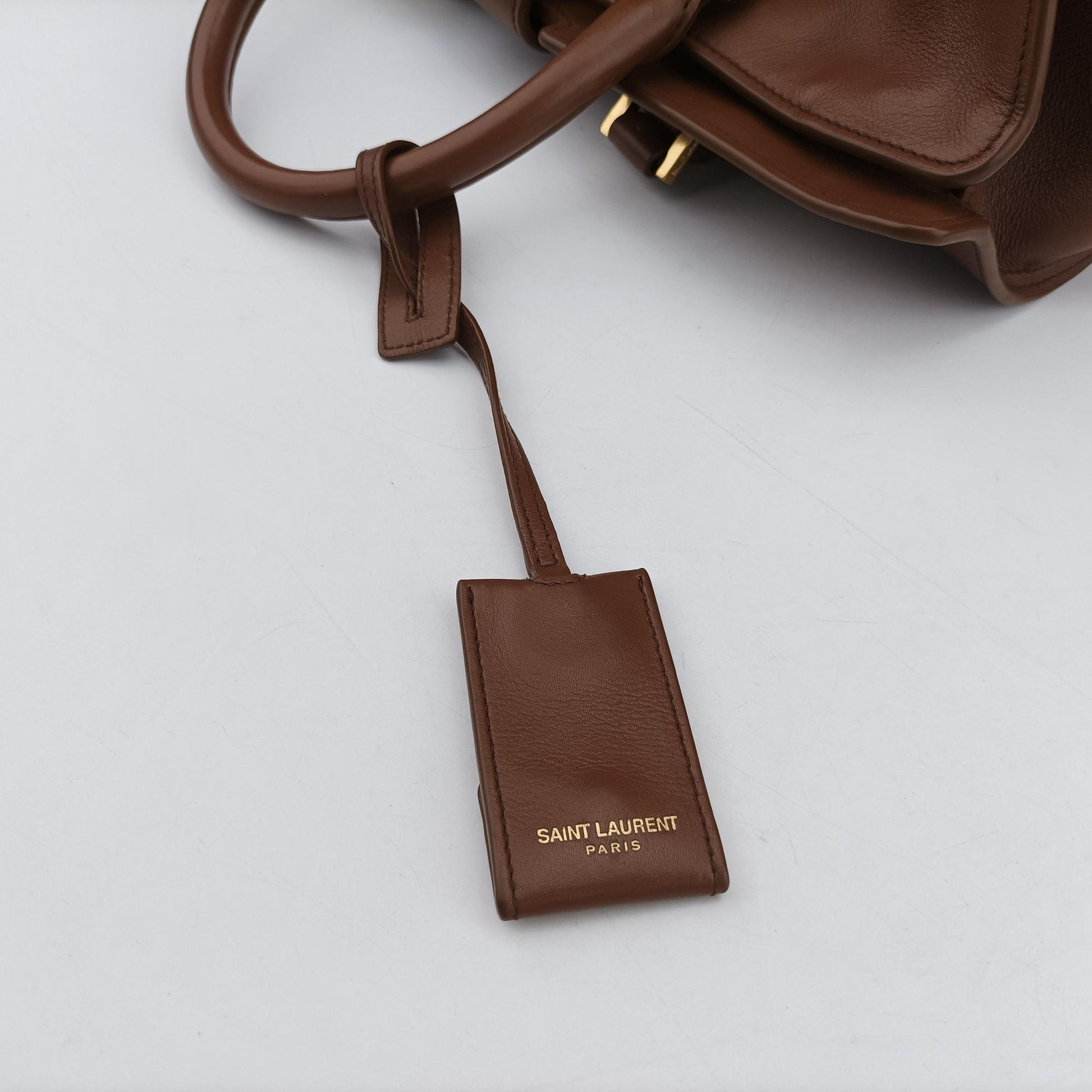 Y Ligne Petit Cabas Brown Leather 311210 311210.001998Yライン プチカバス ブラウン レザー 311210 311210.001998