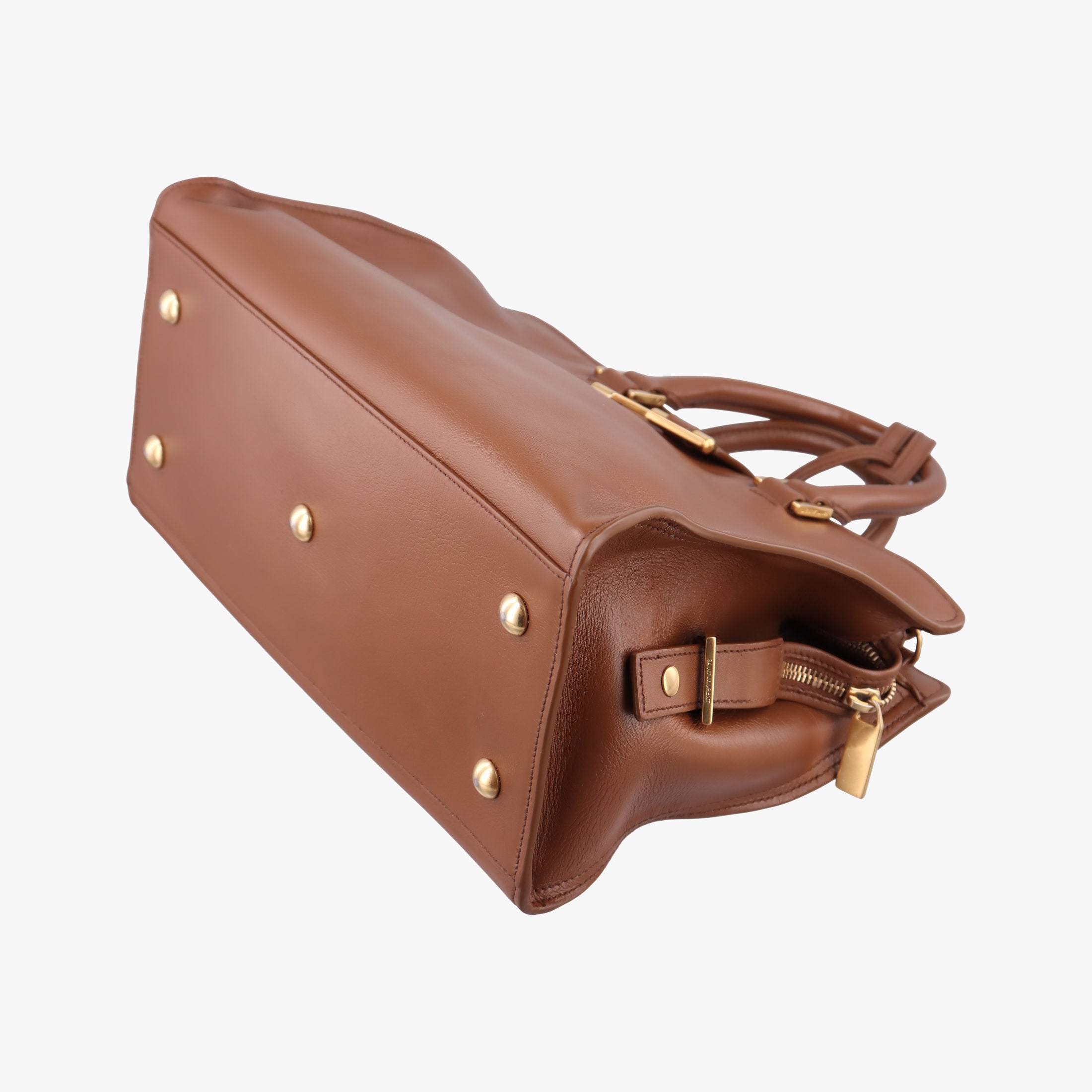 Y Ligne Petit Cabas Brown Leather 311210 311210.001998Yライン プチカバス ブラウン レザー 311210 311210.001998