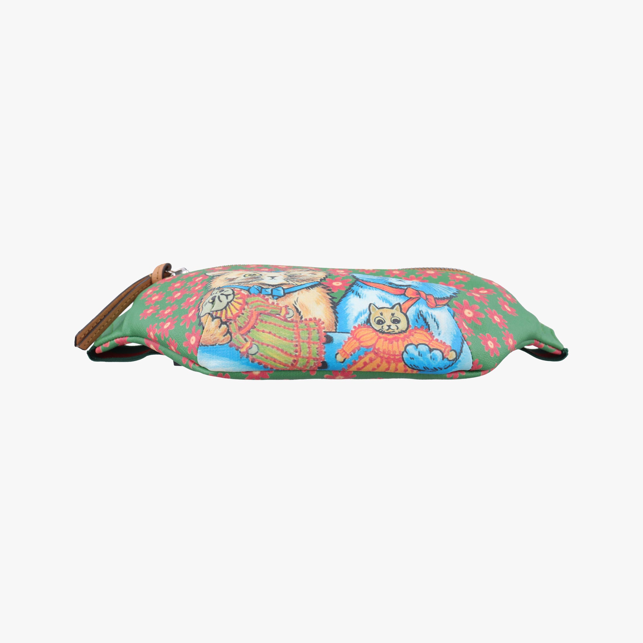 kids GG Top strawberry Print Green × Multi canvas 502095 D036903949キッズ GG トップ ストロベリー プリント グリーン×マルチ キャンバス 502095 D036903949