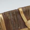 Zucchino turn lock Brown Metal Mesh × Leather 8BP010 001/8BP010/MGA/049ズッキーノ ターンロック ブラウン メタルメッシュ × レザー 8BP010 001/8BP010/MGA/049