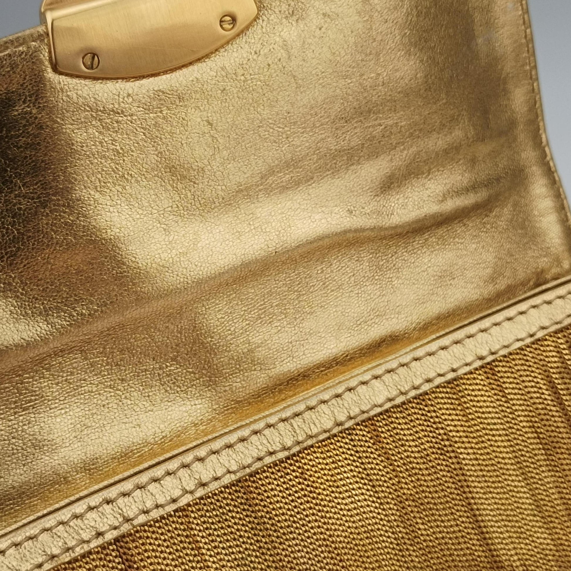 Zucchino turn lock Brown Metal Mesh × Leather 8BP010 001/8BP010/MGA/049ズッキーノ ターンロック ブラウン メタルメッシュ × レザー 8BP010 001/8BP010/MGA/049