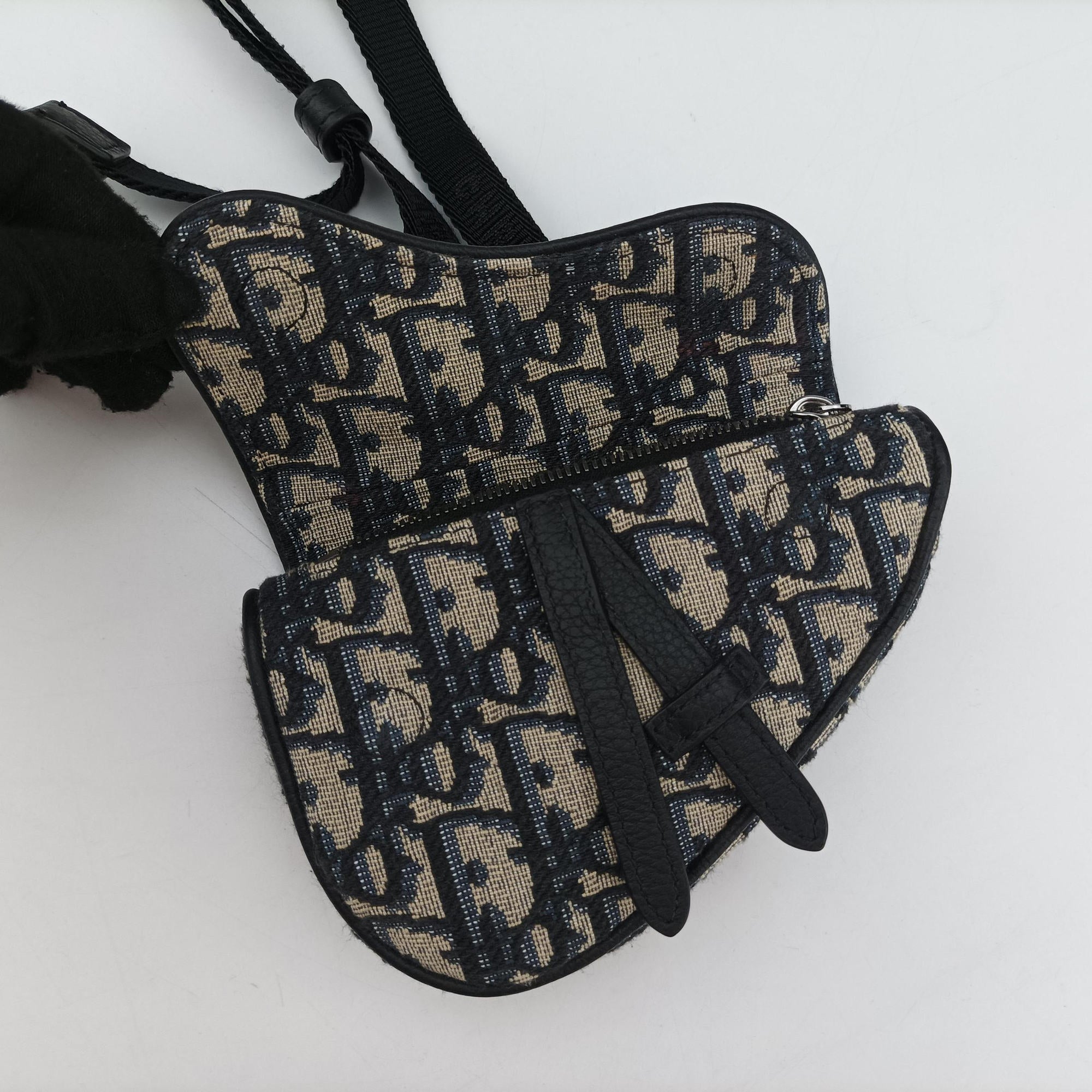 saddle Navy×Gray Jacquard 29-BO-1222サドル ネイビー×グレー ジャガード 29-BO-1222