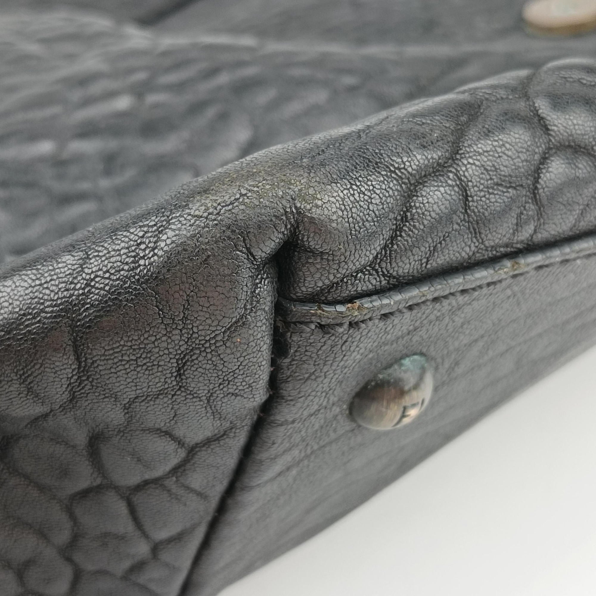 Borsa B Black Leather 8BL102 2415-8BL102-UP8-088ボルサ B ブラック レザー 8BL102 2415-8BL102-UP8-088