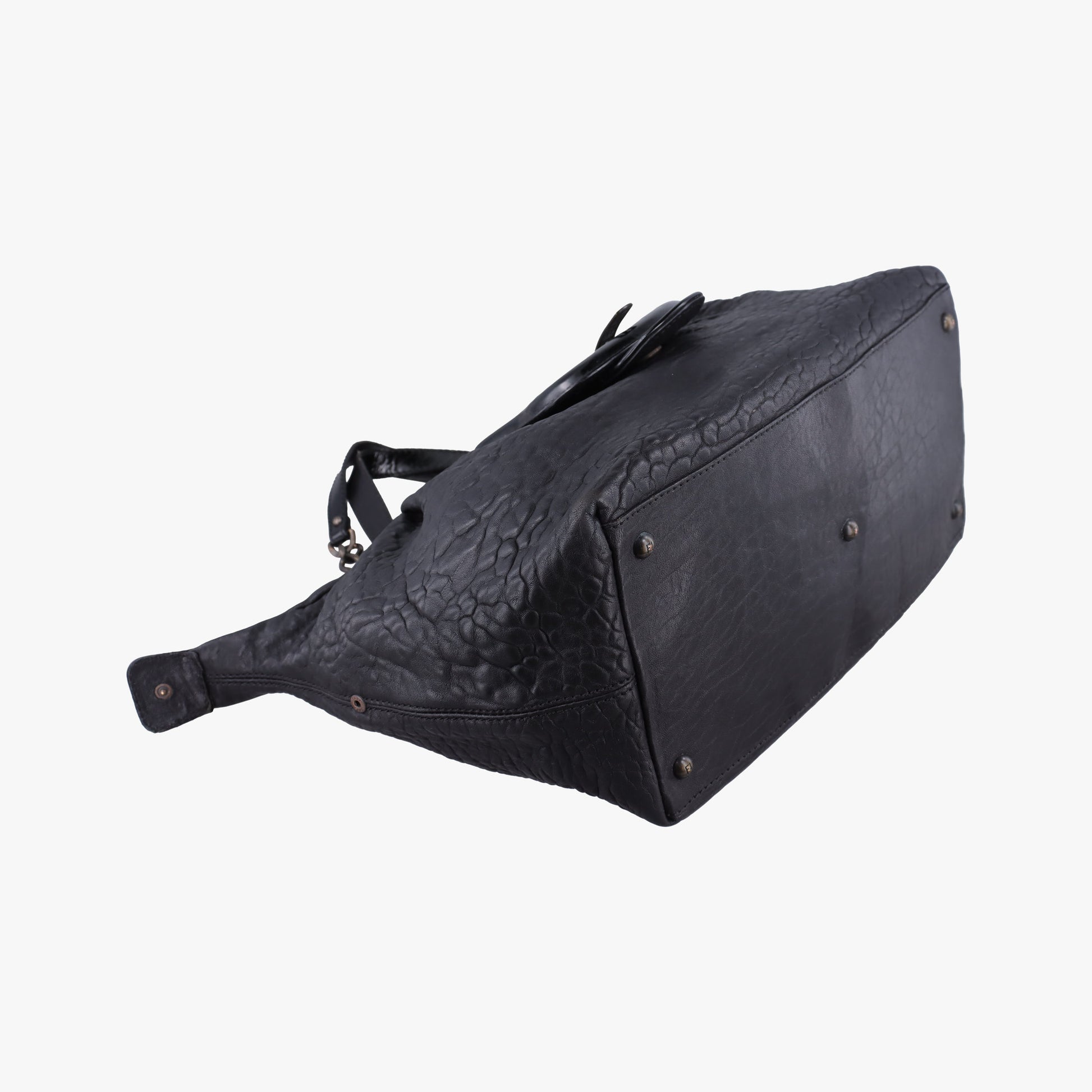 Borsa B Black Leather 8BL102 2415-8BL102-UP8-088ボルサ B ブラック レザー 8BL102 2415-8BL102-UP8-088