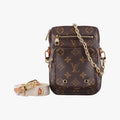 Utility Phone Sleeve Brown Monogram Canvas M80746 IC Chipユーティリティ モノグラム/ブラウン モノグラムキャンバス M80746 ICチップ